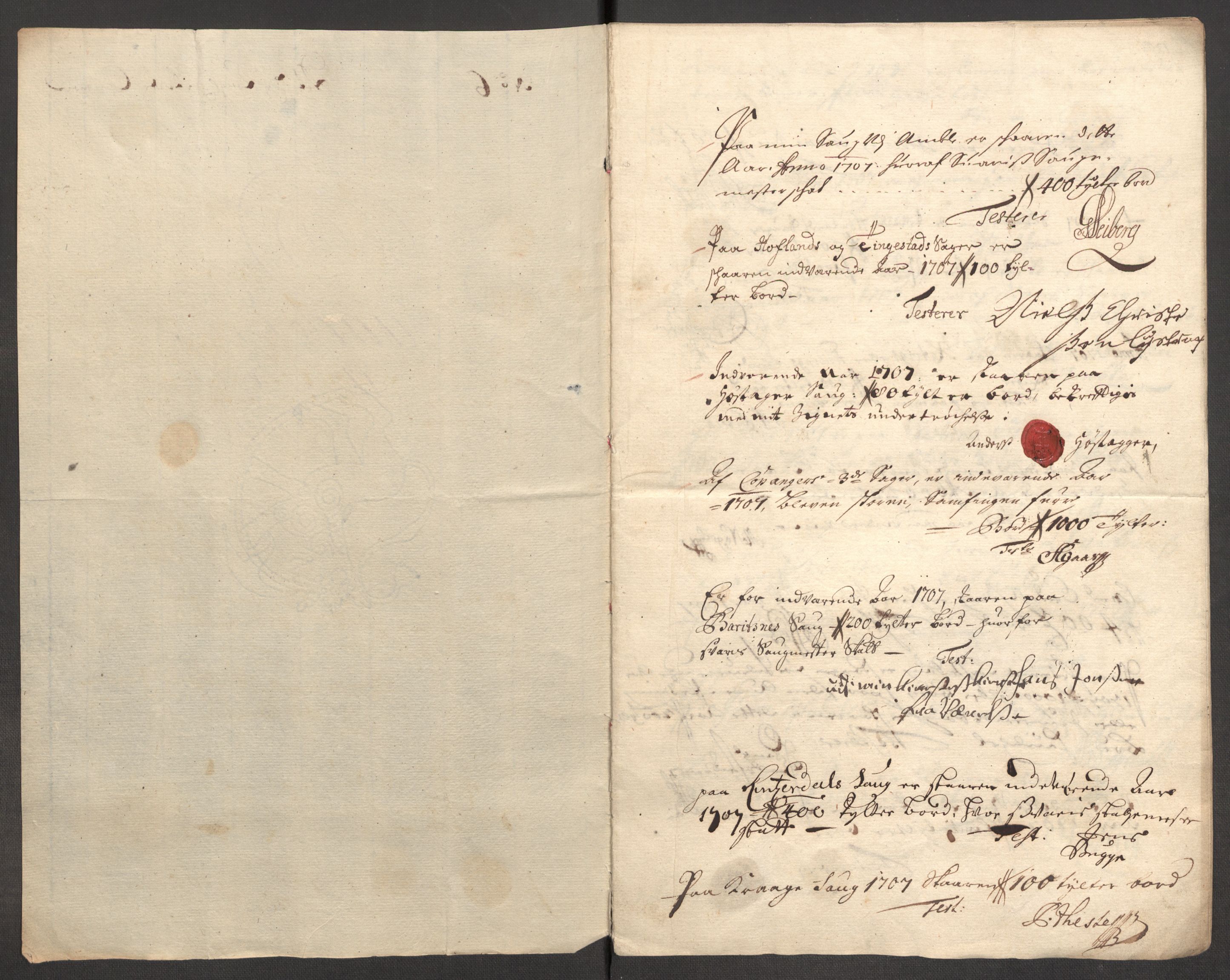 Rentekammeret inntil 1814, Reviderte regnskaper, Fogderegnskap, RA/EA-4092/R52/L3314: Fogderegnskap Sogn, 1705-1707, p. 550