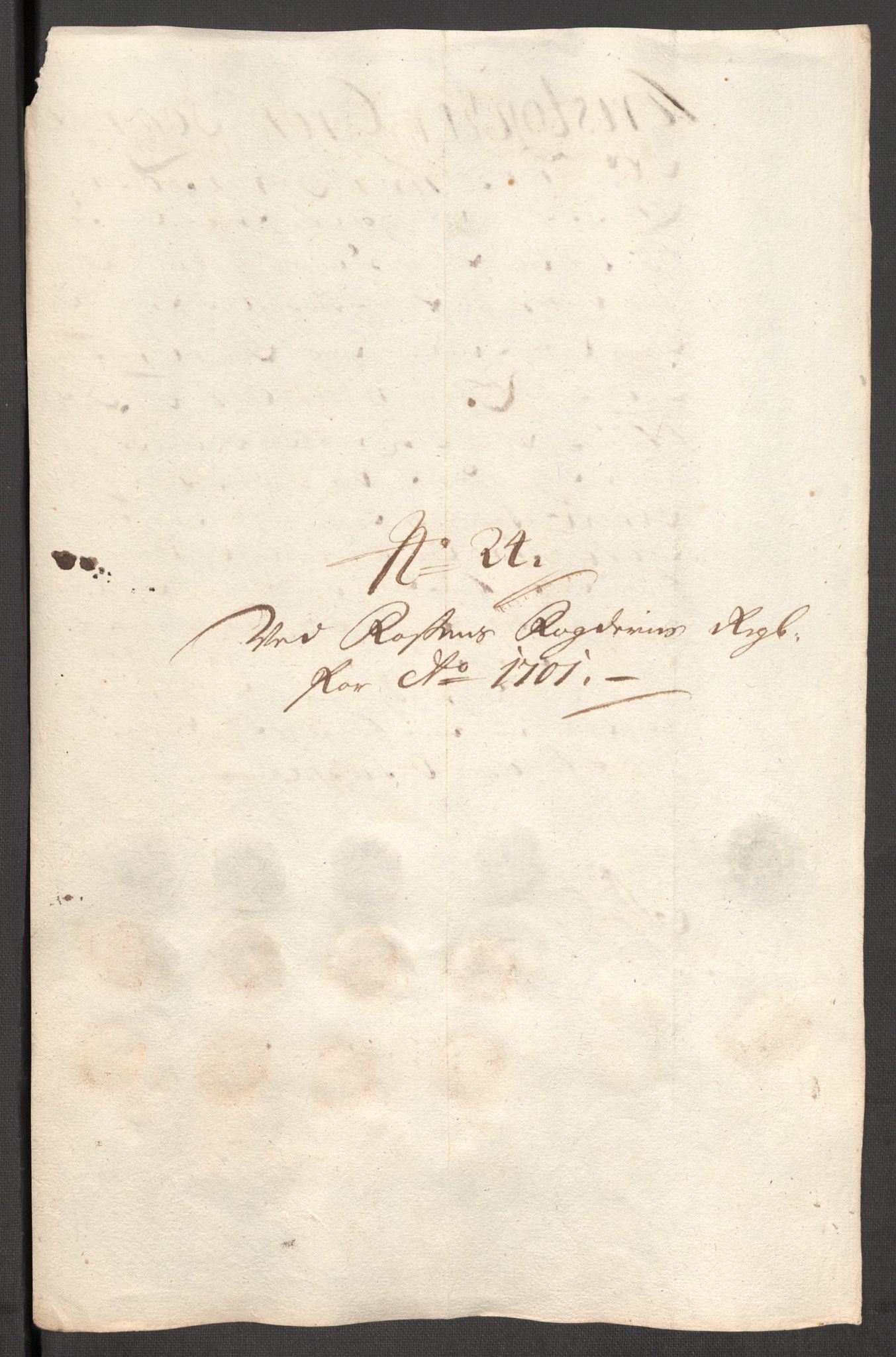 Rentekammeret inntil 1814, Reviderte regnskaper, Fogderegnskap, AV/RA-EA-4092/R57/L3854: Fogderegnskap Fosen, 1700-1701, p. 373