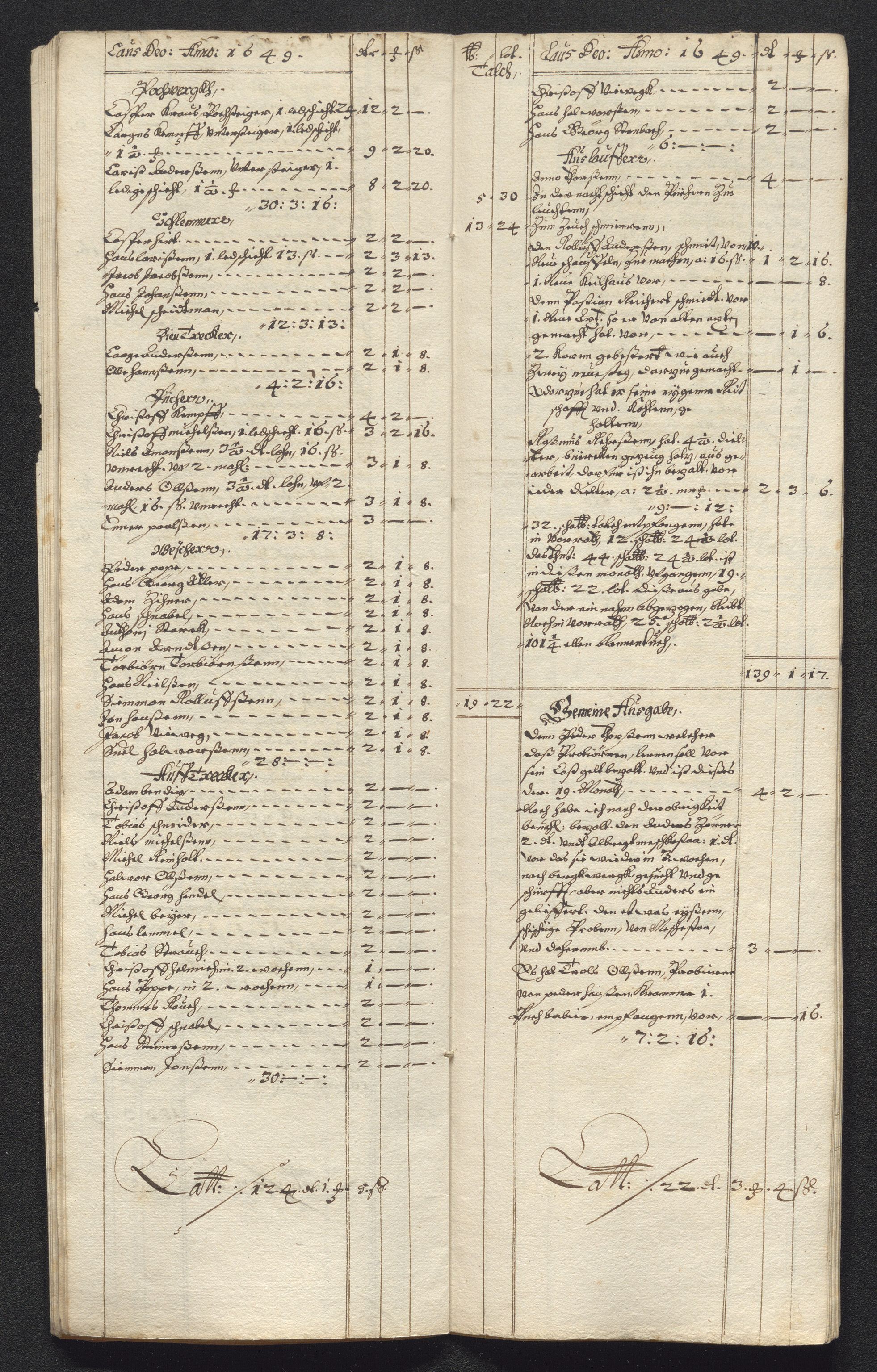 Kongsberg Sølvverk 1623-1816, AV/SAKO-EA-3135/001/D/Dc/Dcd/L0023: Utgiftsregnskap for gruver m.m., 1649, p. 380