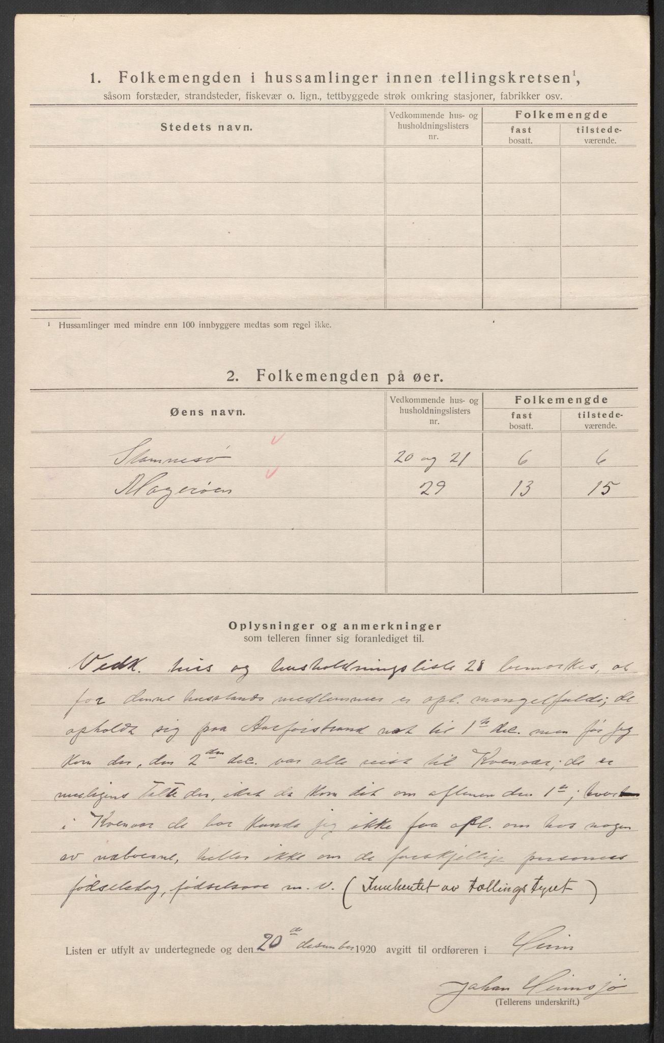 SAT, 1920 census for Heim, 1920, p. 24