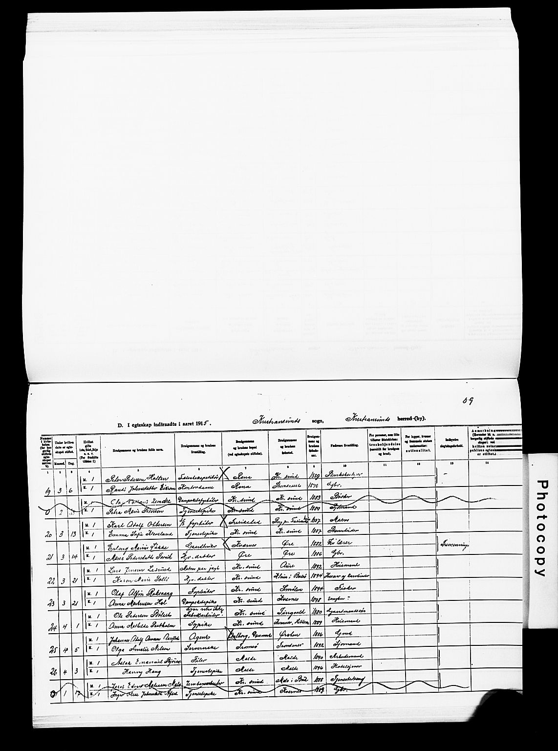 Ministerialprotokoller, klokkerbøker og fødselsregistre - Møre og Romsdal, AV/SAT-A-1454/572/L0859: Parish register (official) no. 572D03, 1903-1916