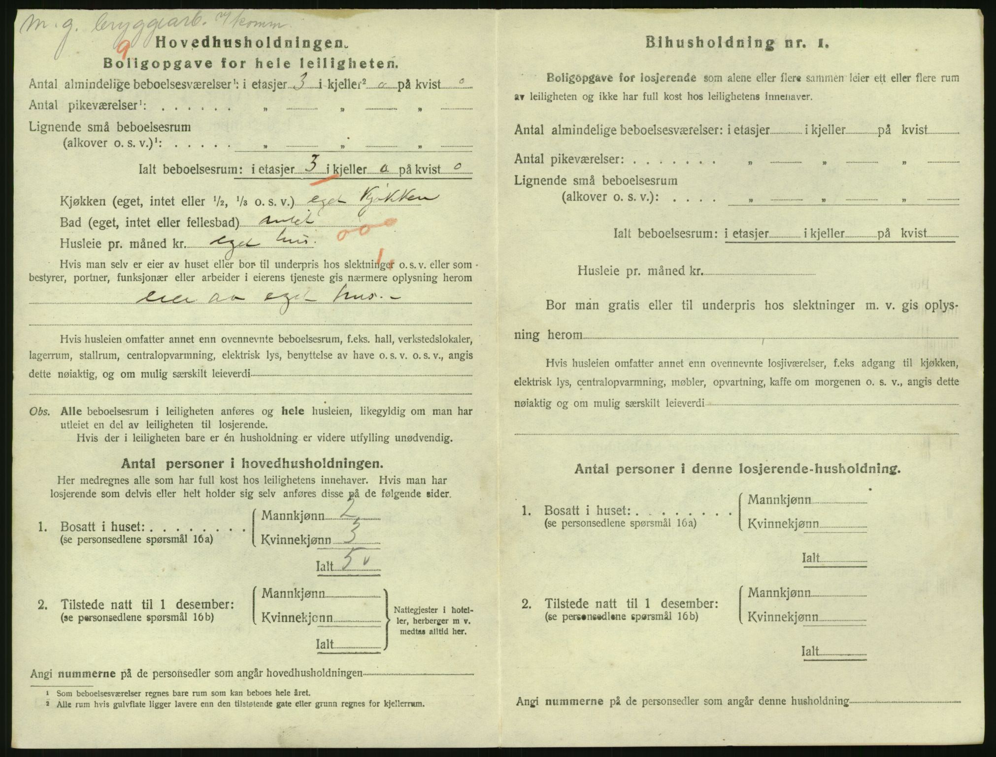 SAK, 1920 census for Risør, 1920, p. 1542