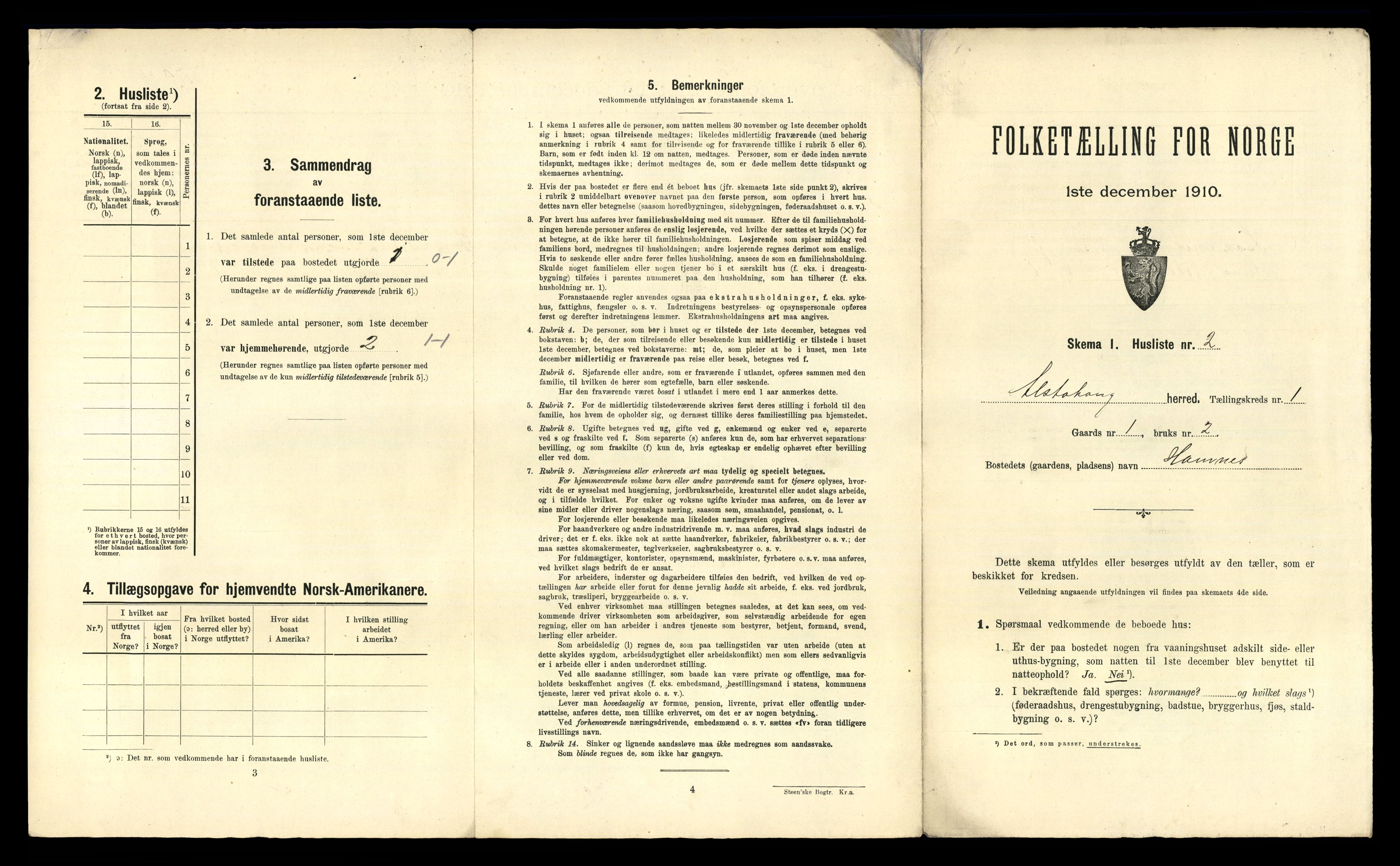 RA, 1910 census for Alstahaug, 1910, p. 26