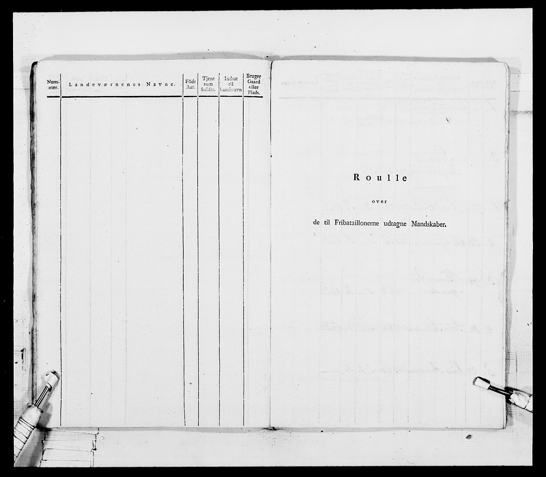 Generalitets- og kommissariatskollegiet, Det kongelige norske kommissariatskollegium, AV/RA-EA-5420/E/Eh/L0115: Telemarkske nasjonale infanteriregiment, 1802-1805, p. 43