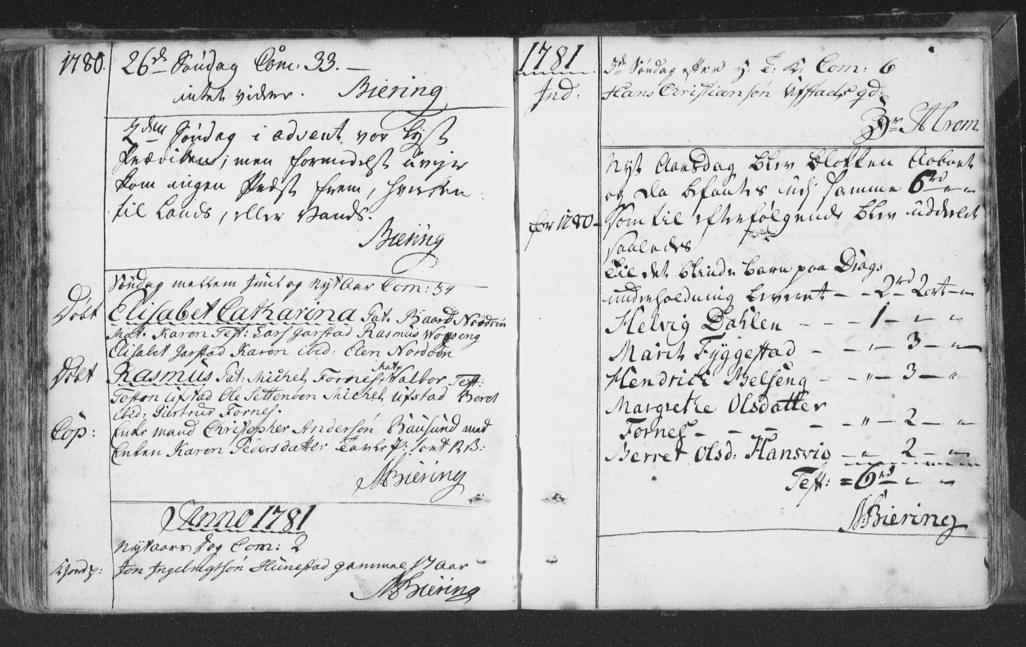 Ministerialprotokoller, klokkerbøker og fødselsregistre - Nord-Trøndelag, AV/SAT-A-1458/786/L0685: Parish register (official) no. 786A01, 1710-1798