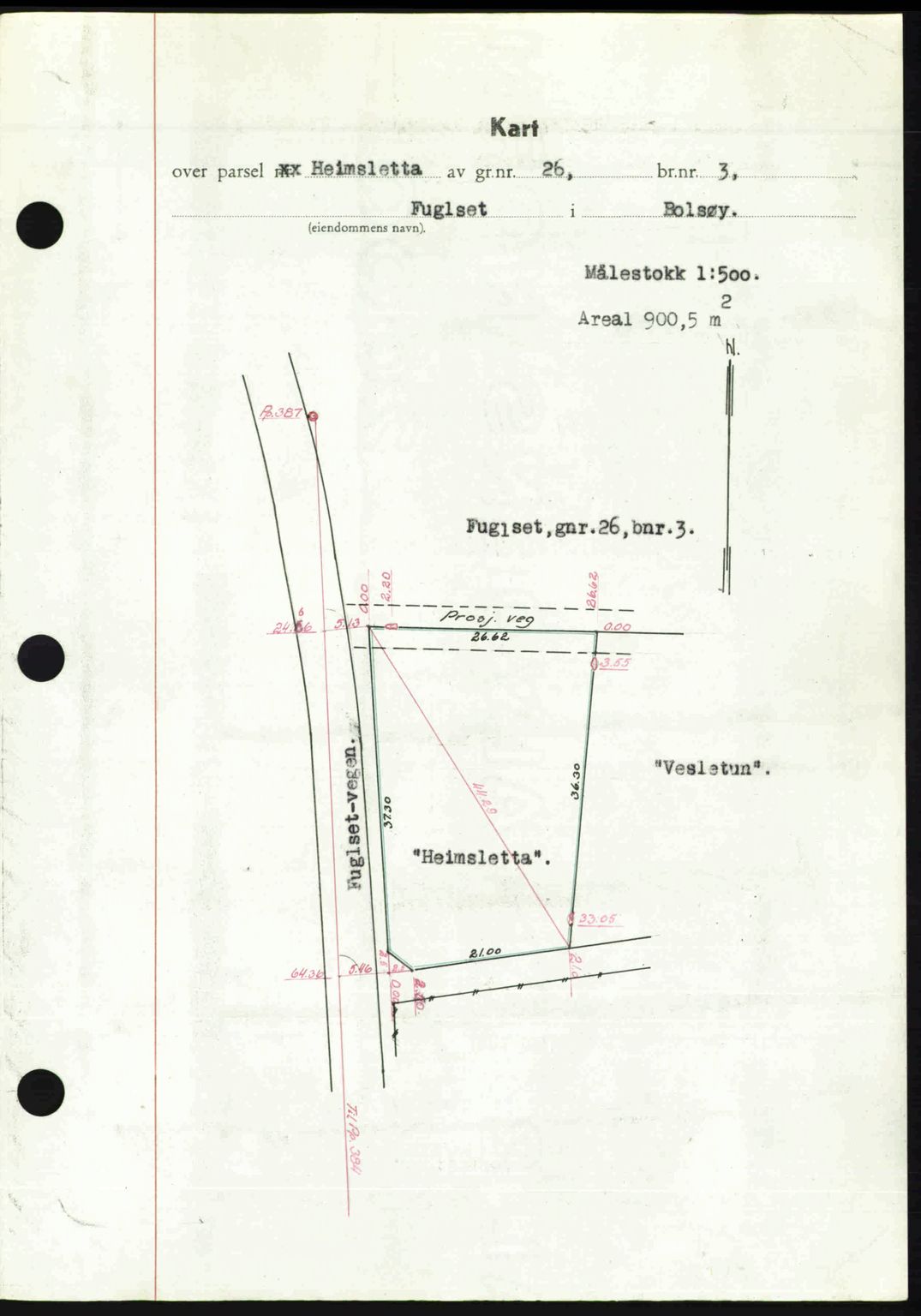 Romsdal sorenskriveri, AV/SAT-A-4149/1/2/2C: Mortgage book no. A30, 1949-1949, Diary no: : 2219/1949