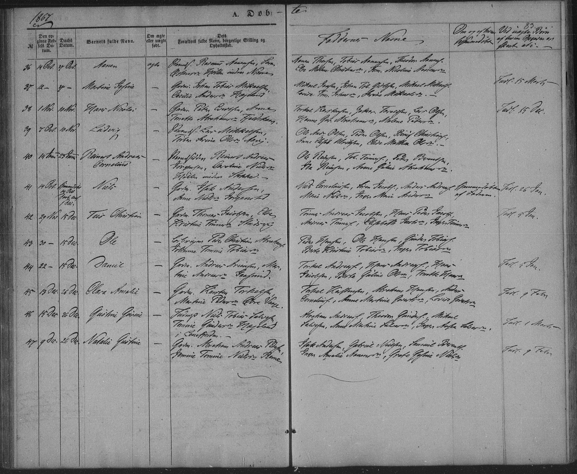 Sør-Audnedal sokneprestkontor, AV/SAK-1111-0039/F/Fa/Faa/L0002: Parish register (official) no. A 2, 1848-1867, p. 83