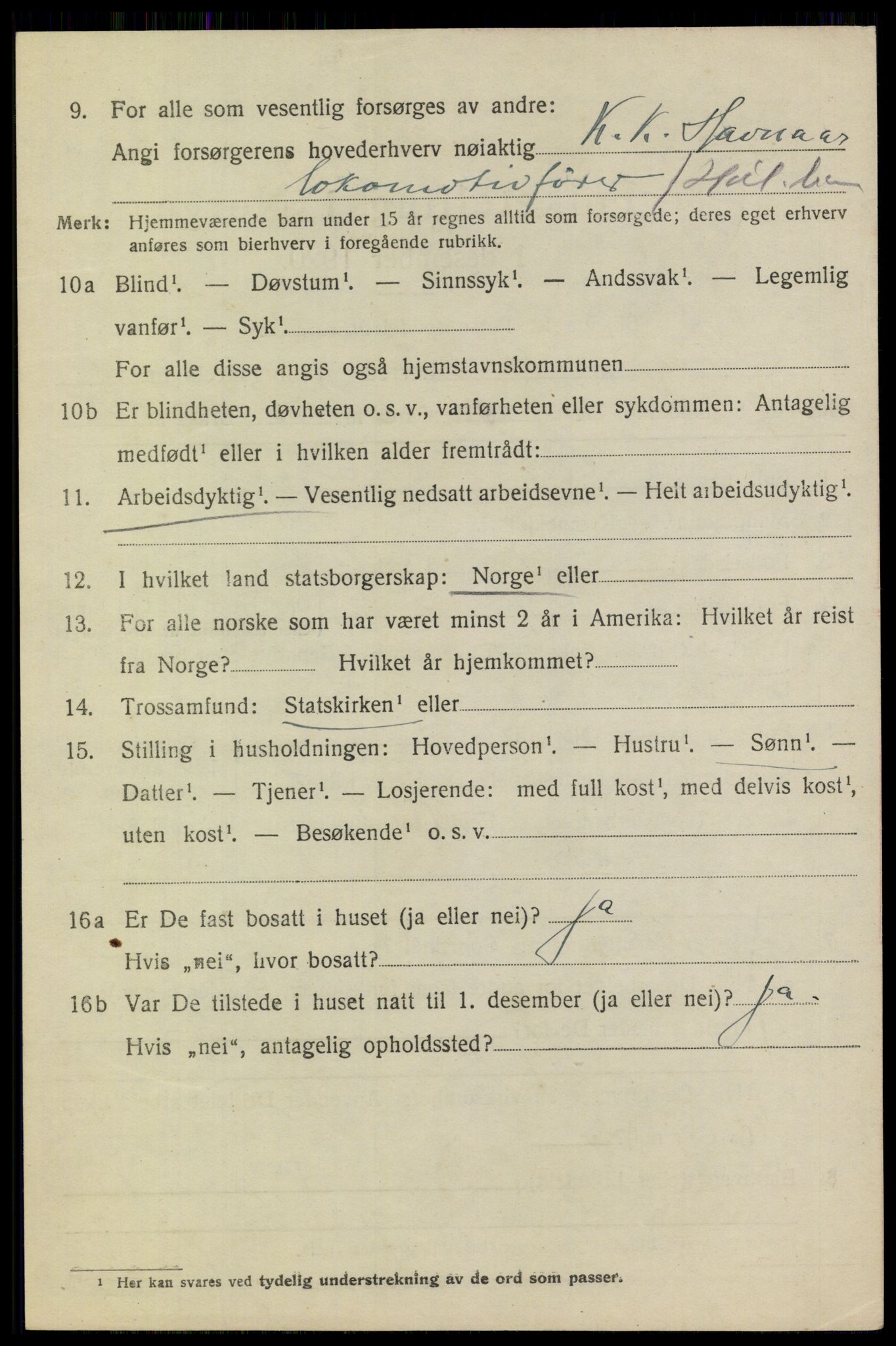 SAO, 1920 census for Høland, 1920, p. 3692