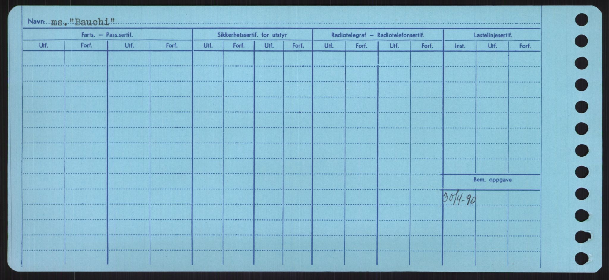 Sjøfartsdirektoratet med forløpere, Skipsmålingen, RA/S-1627/H/Ha/L0001/0001: Fartøy, A-Eig / Fartøy A-Bjøn, p. 696