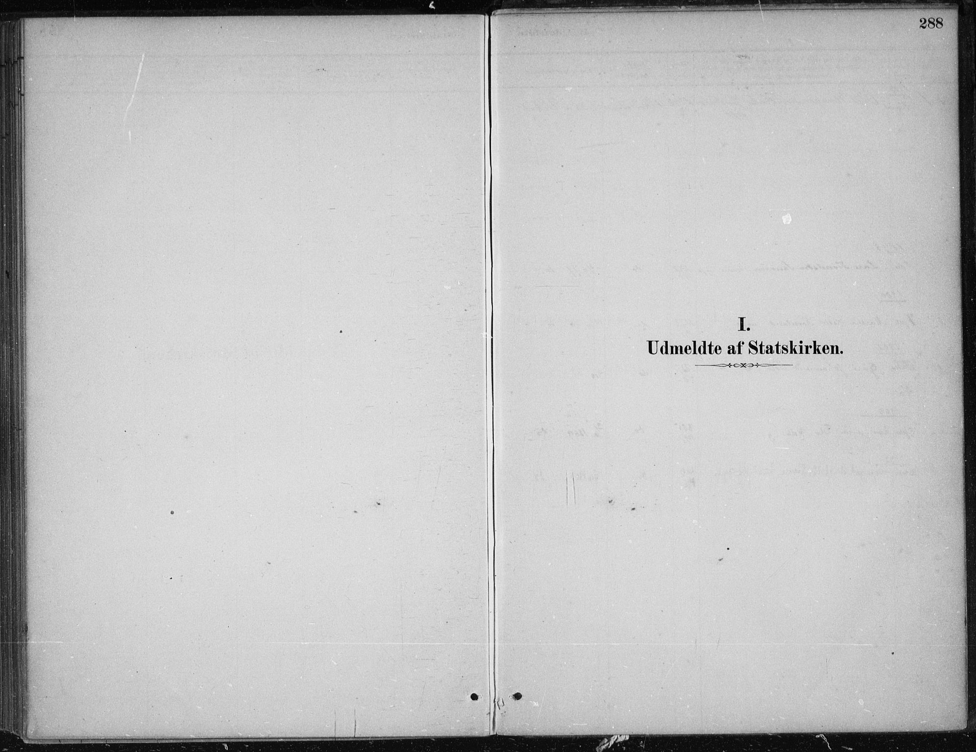 Kvam sokneprestembete, SAB/A-76201/H/Haa: Parish register (official) no. B  1, 1880-1908, p. 288