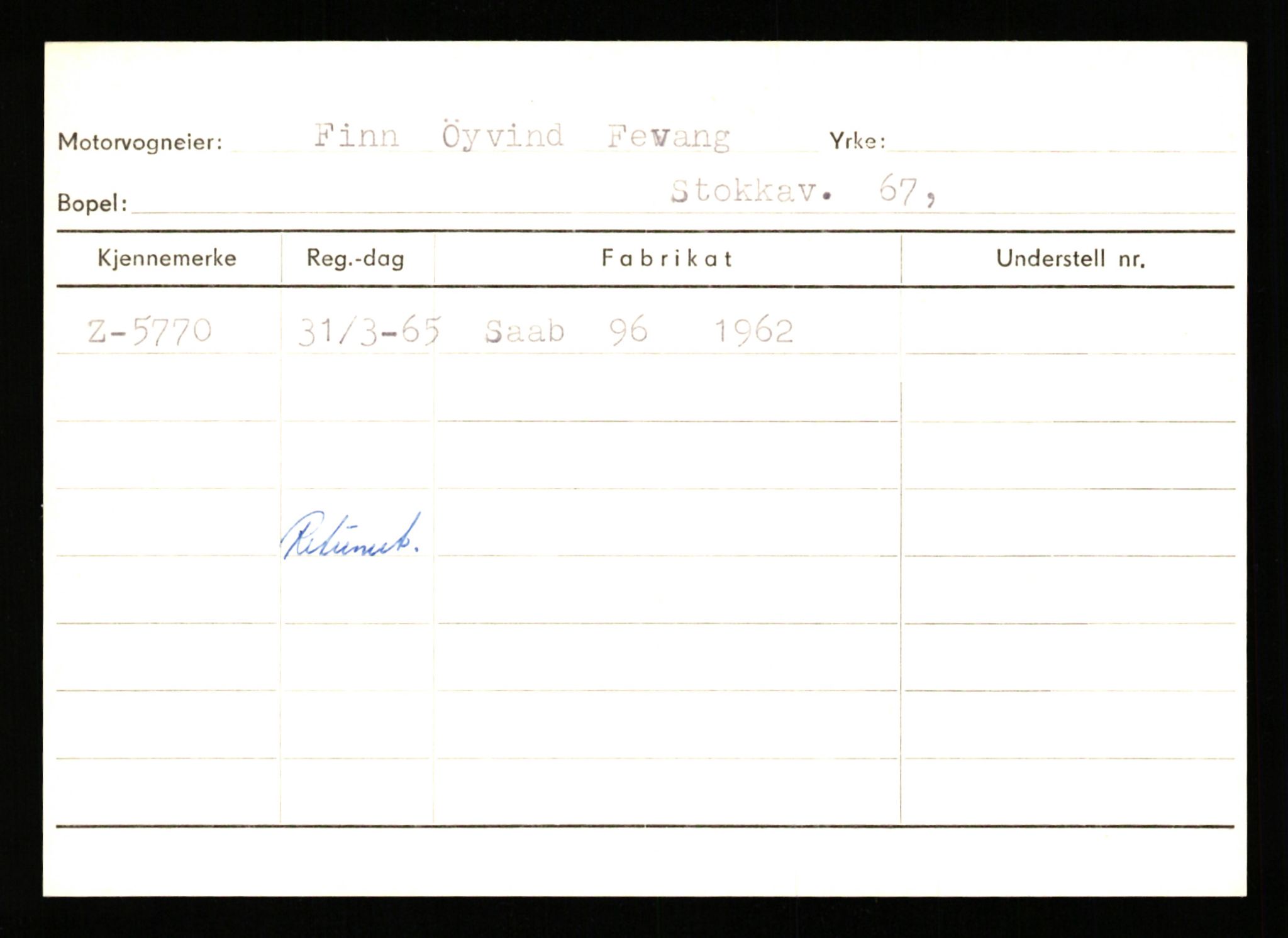 Stavanger trafikkstasjon, AV/SAST-A-101942/0/G/L0001: Registreringsnummer: 0 - 5782, 1930-1971, p. 3397