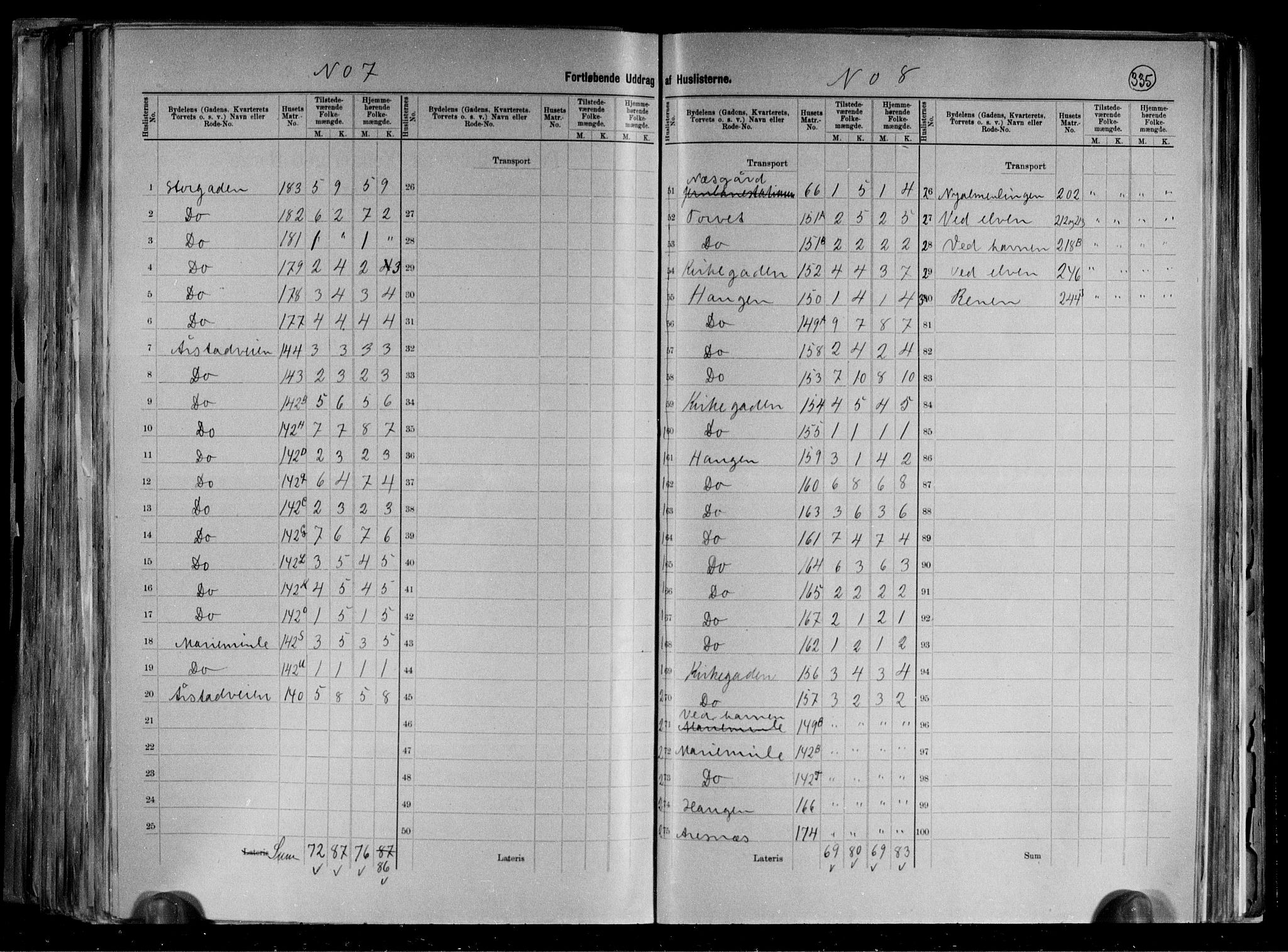 RA, 1891 census for 1101 Egersund, 1891, p. 12