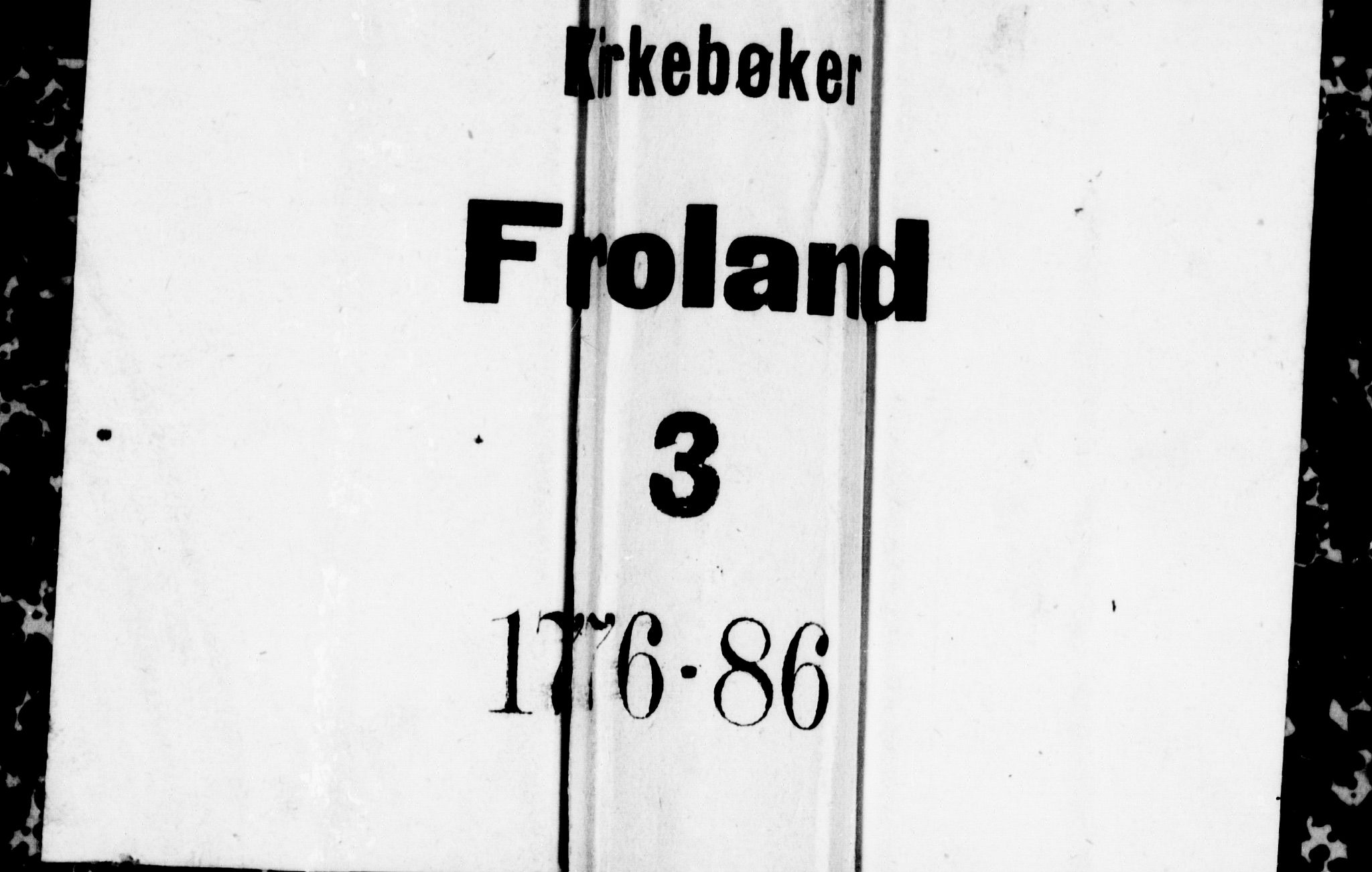 Froland sokneprestkontor, SAK/1111-0013/F/Fb/L0004: Parish register (copy) no. B 4, 1776-1786