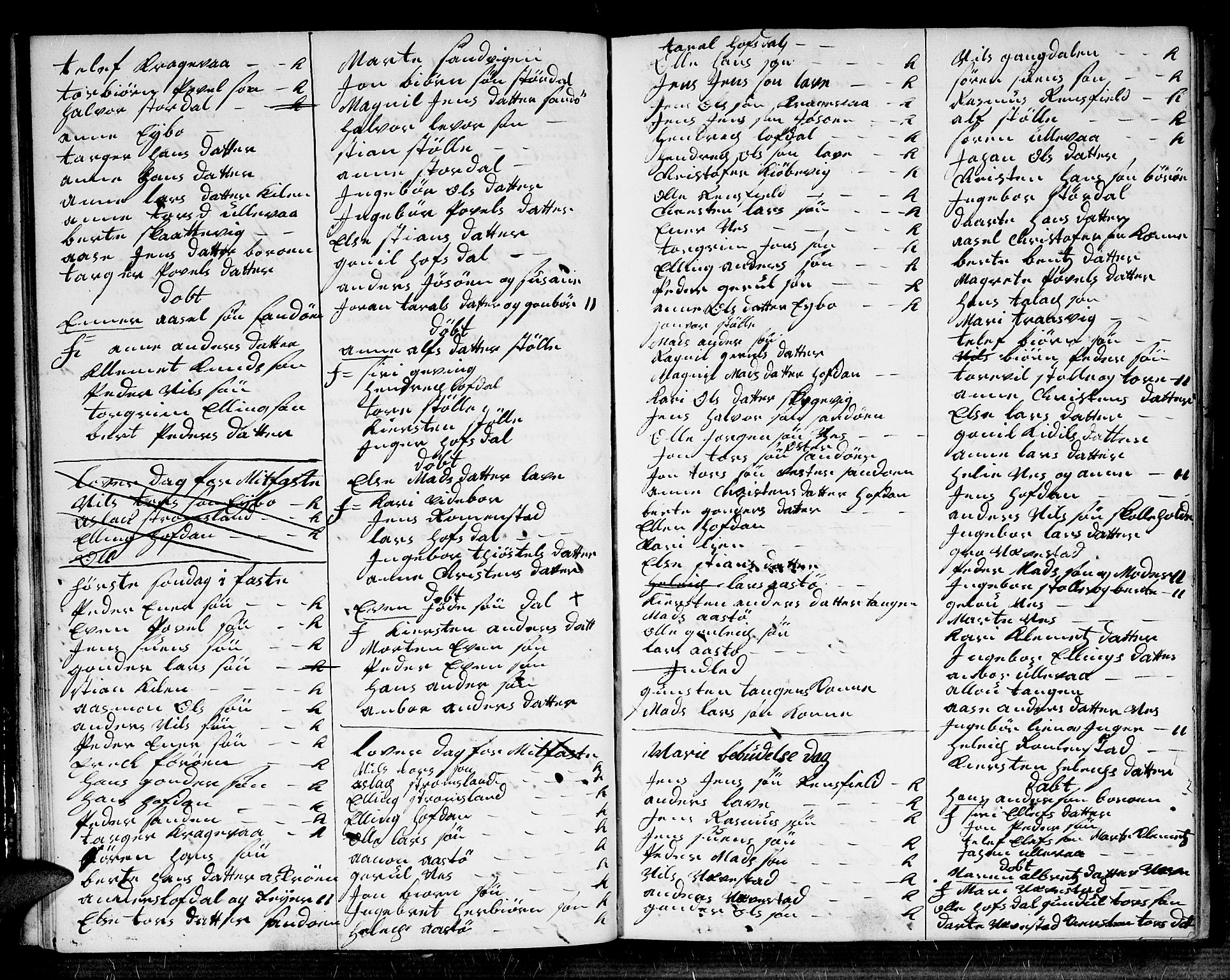 Dypvåg sokneprestkontor, AV/SAK-1111-0007/F/Fb/Fba/L0006: Parish register (copy) no. B 6, 1746-1762, p. 20