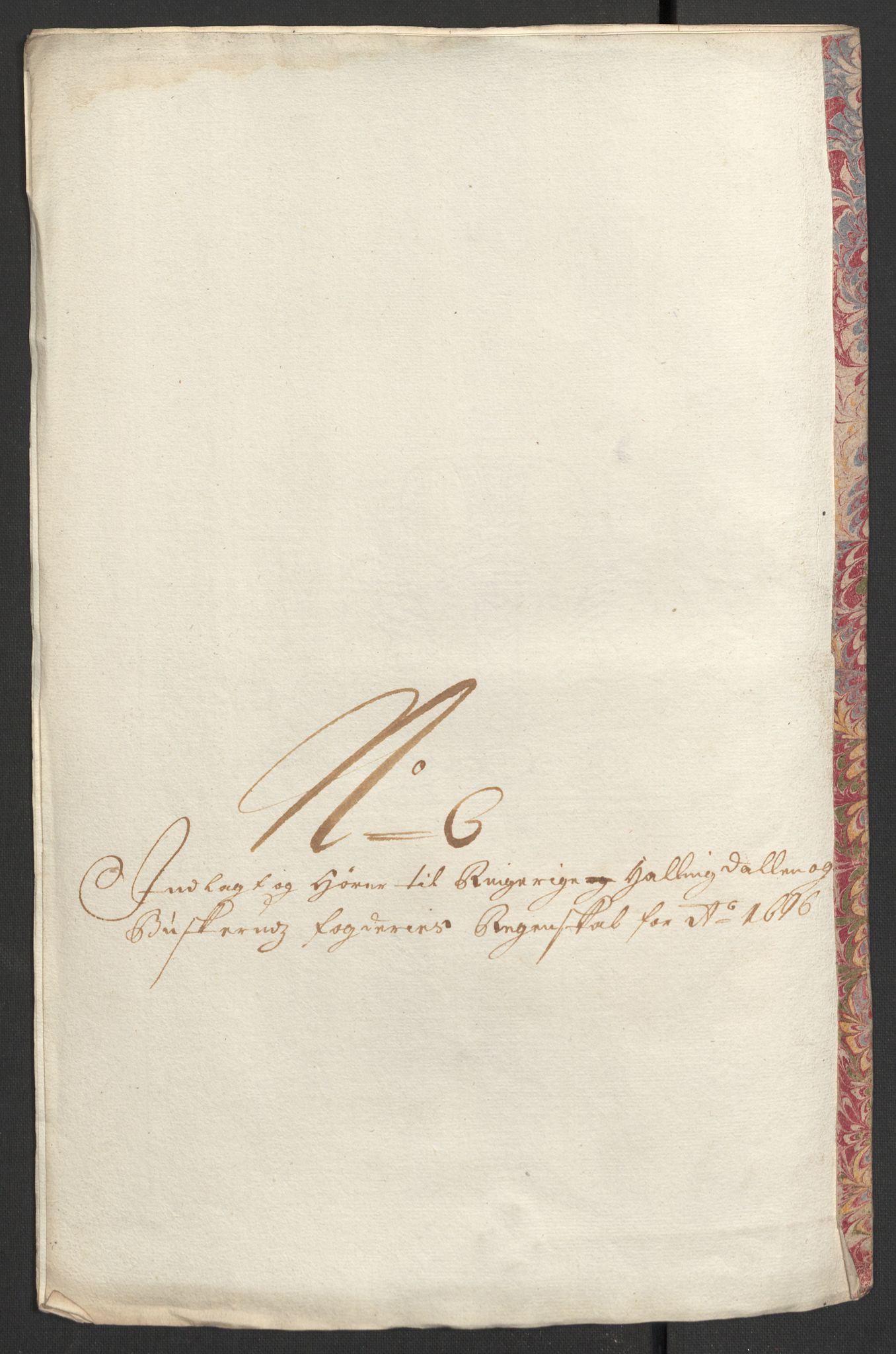 Rentekammeret inntil 1814, Reviderte regnskaper, Fogderegnskap, RA/EA-4092/R22/L1453: Fogderegnskap Ringerike, Hallingdal og Buskerud, 1696, p. 252