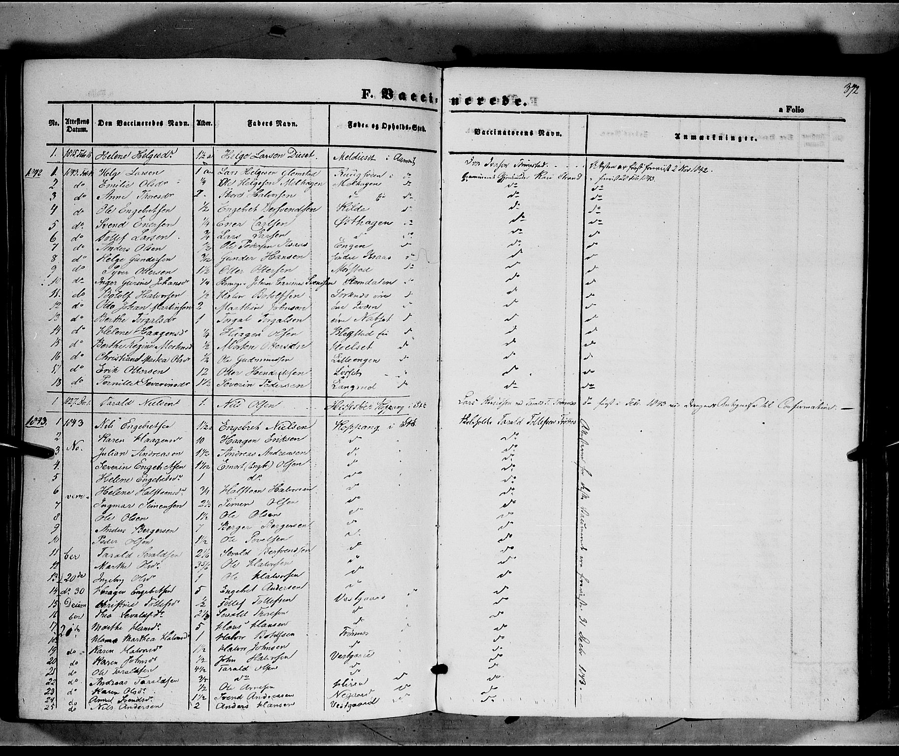 Åmot prestekontor, Hedmark, SAH/PREST-056/H/Ha/Haa/L0006: Parish register (official) no. 6, 1842-1861, p. 372