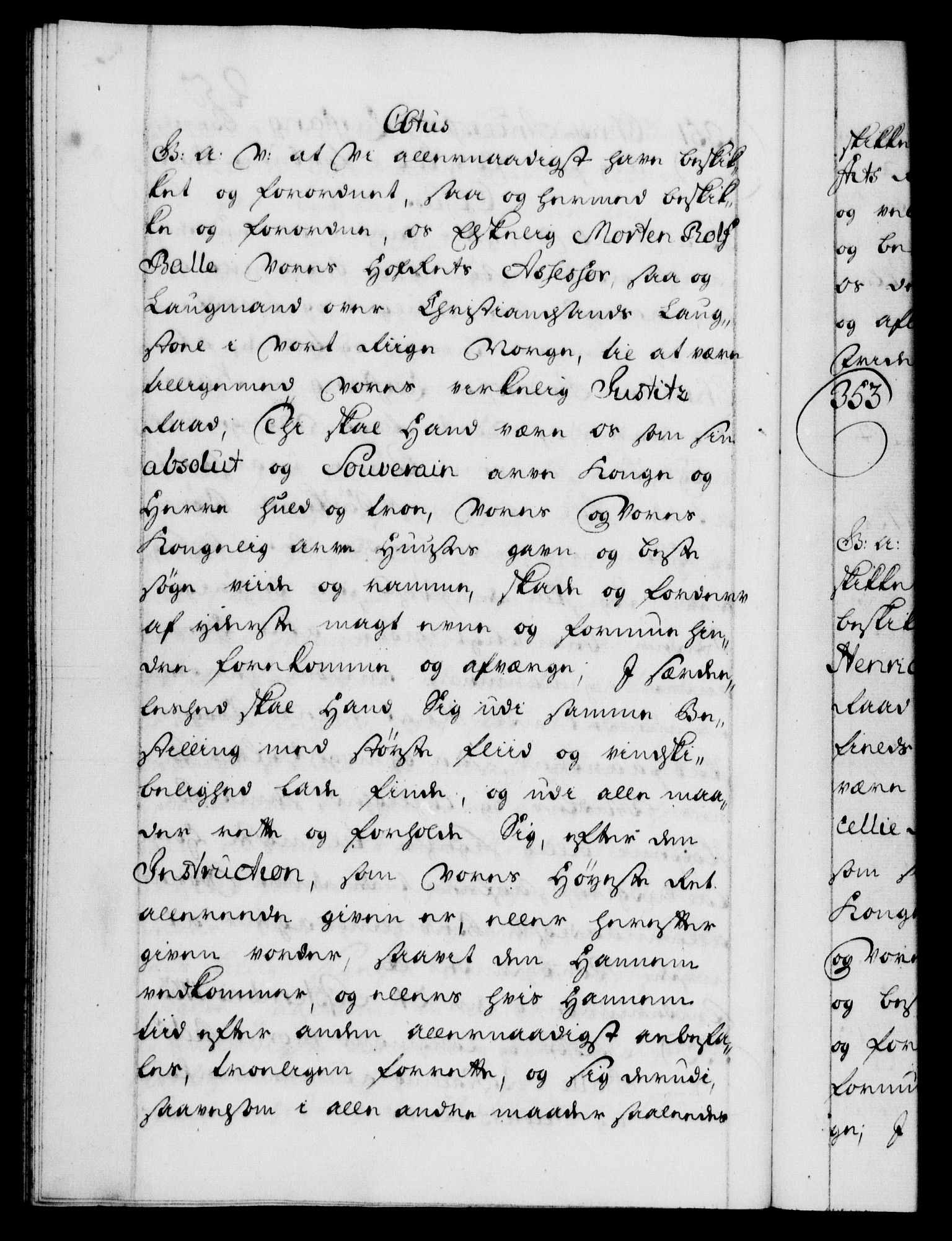 Danske Kanselli 1572-1799, AV/RA-EA-3023/F/Fc/Fca/Fcaa/L0028: Norske registre, 1733-1734, p. 250b