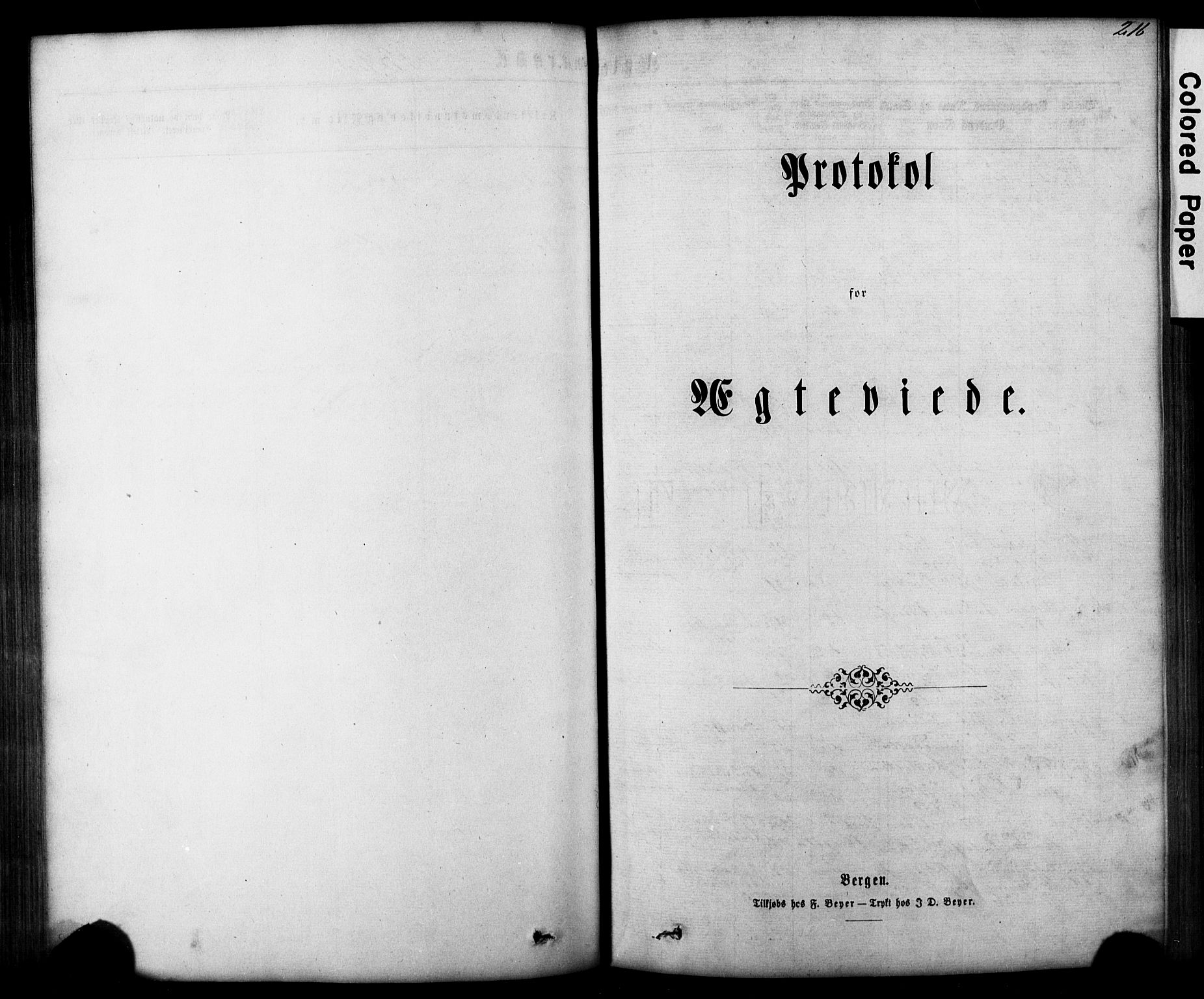 Hafslo sokneprestembete, SAB/A-80301/H/Hab/Haba/L0001: Parish register (copy) no. A 1, 1866-1908, p. 216