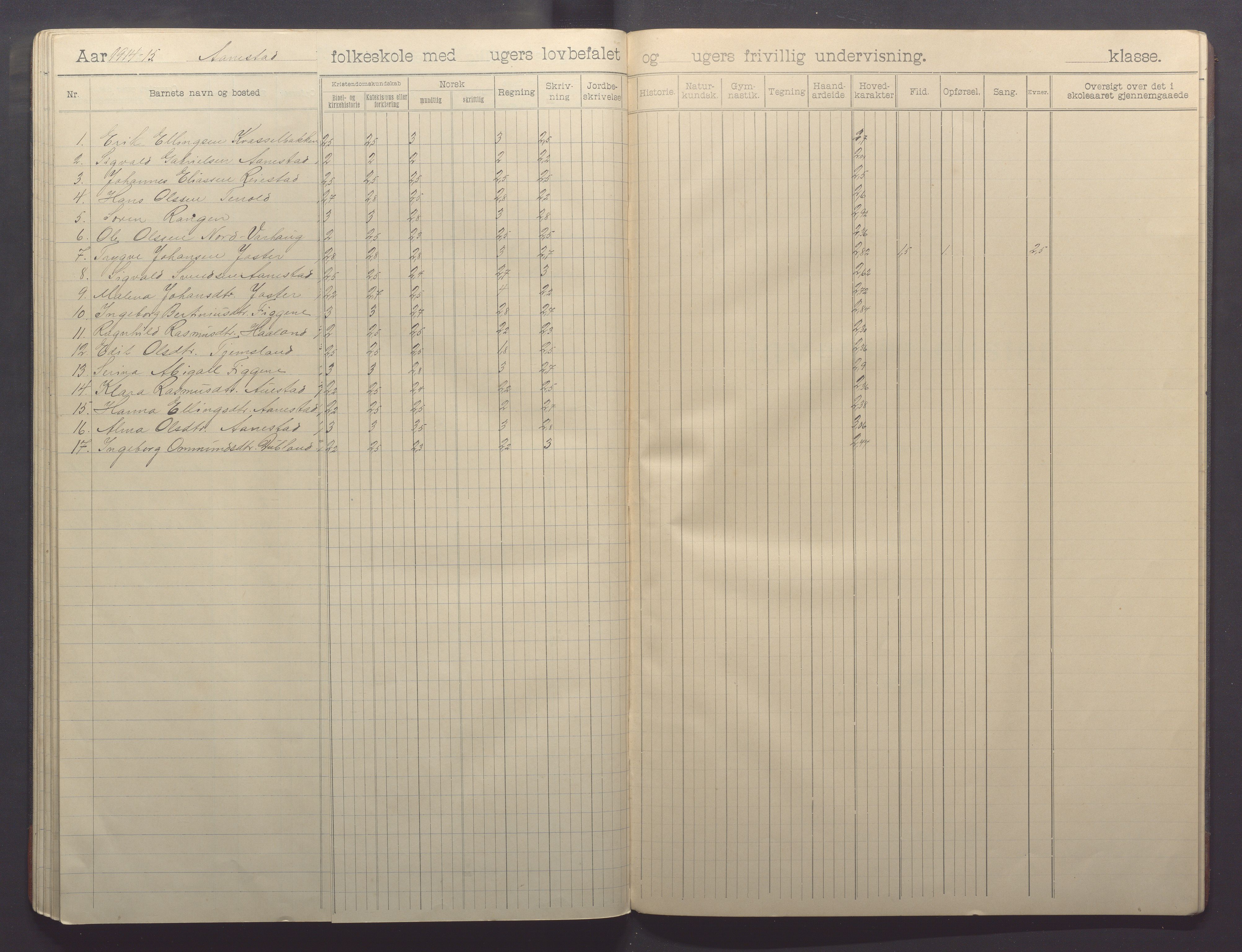 Varhaug kommune- Auestad skule, IKAR/K-100960/H/L0002: Skuleprotokoll, 1902-1915, p. 48