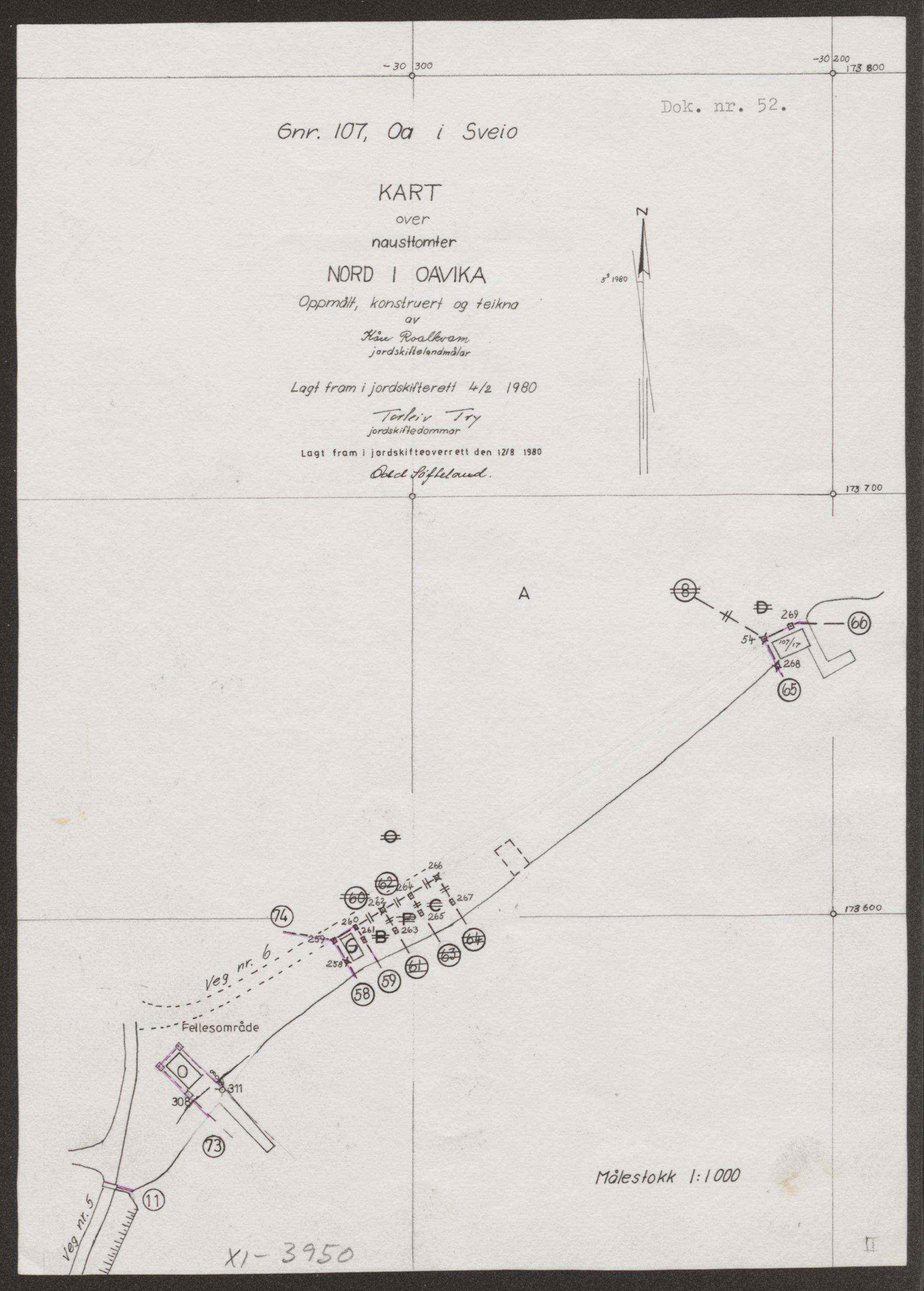 Jordskifteverkets kartarkiv, AV/RA-S-3929/T, 1859-1988, p. 4520