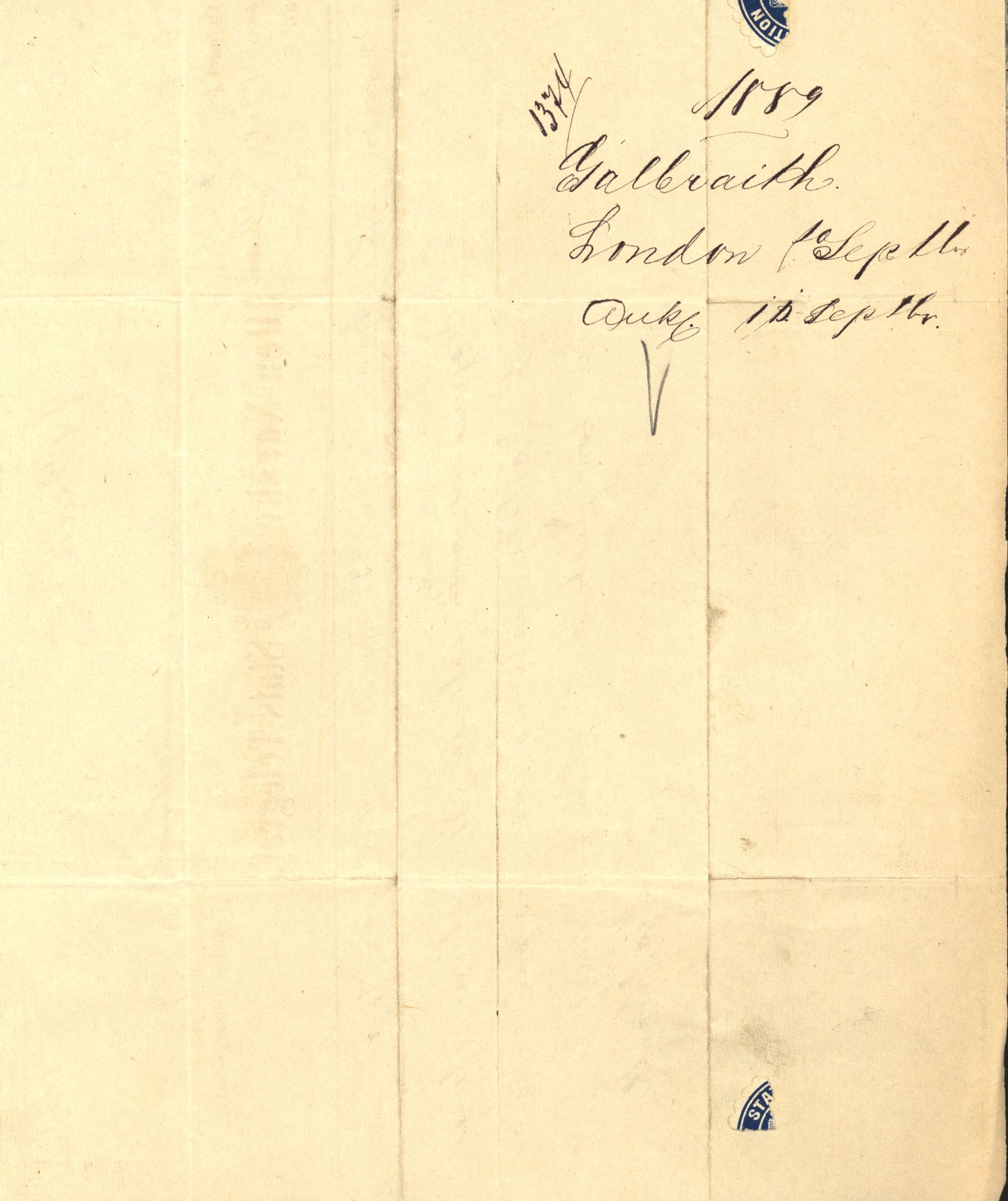 Pa 63 - Østlandske skibsassuranceforening, VEMU/A-1079/G/Ga/L0023/0007: Havaridokumenter / Eugenie, Askur, Præsident Harbitz, Professor Johnson, Professor Mohn, 1889, p. 79