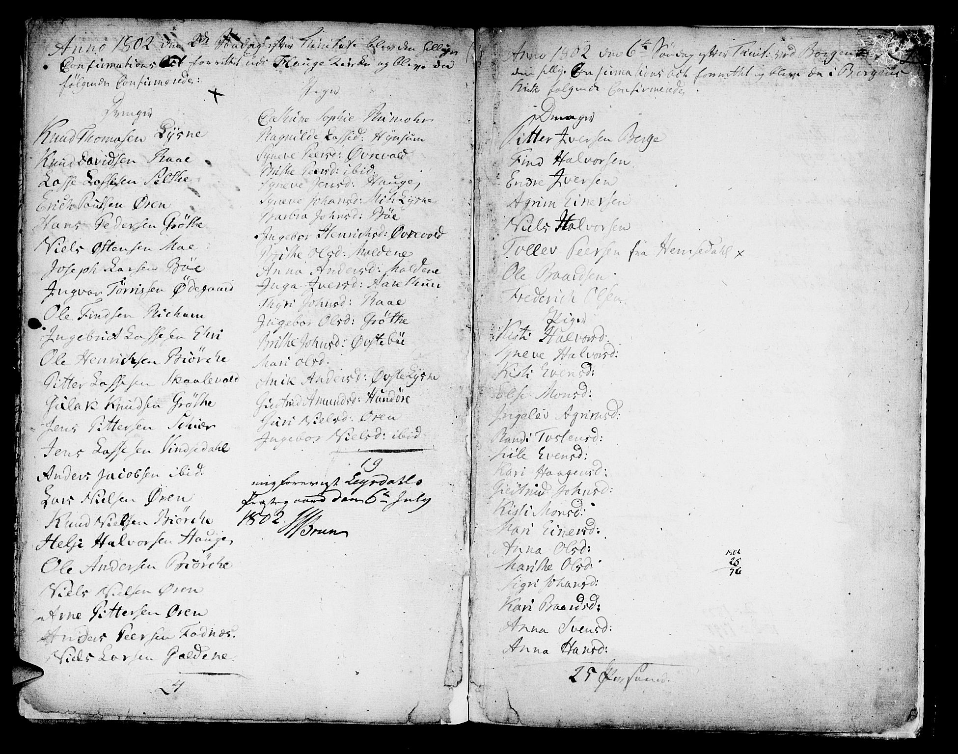 Lærdal sokneprestembete, AV/SAB-A-81201: Parish register (official) no. A 3, 1783-1804, p. 196