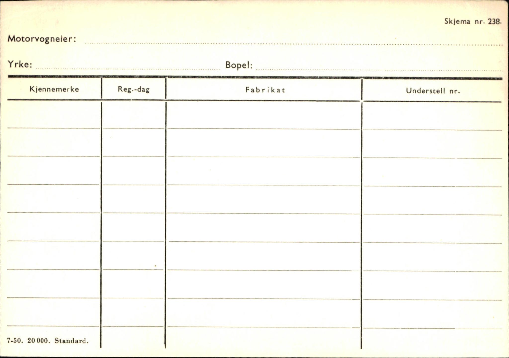 Statens vegvesen, Sogn og Fjordane vegkontor, AV/SAB-A-5301/4/F/L0144: Registerkort Vågsøy A-R, 1945-1975, p. 1068