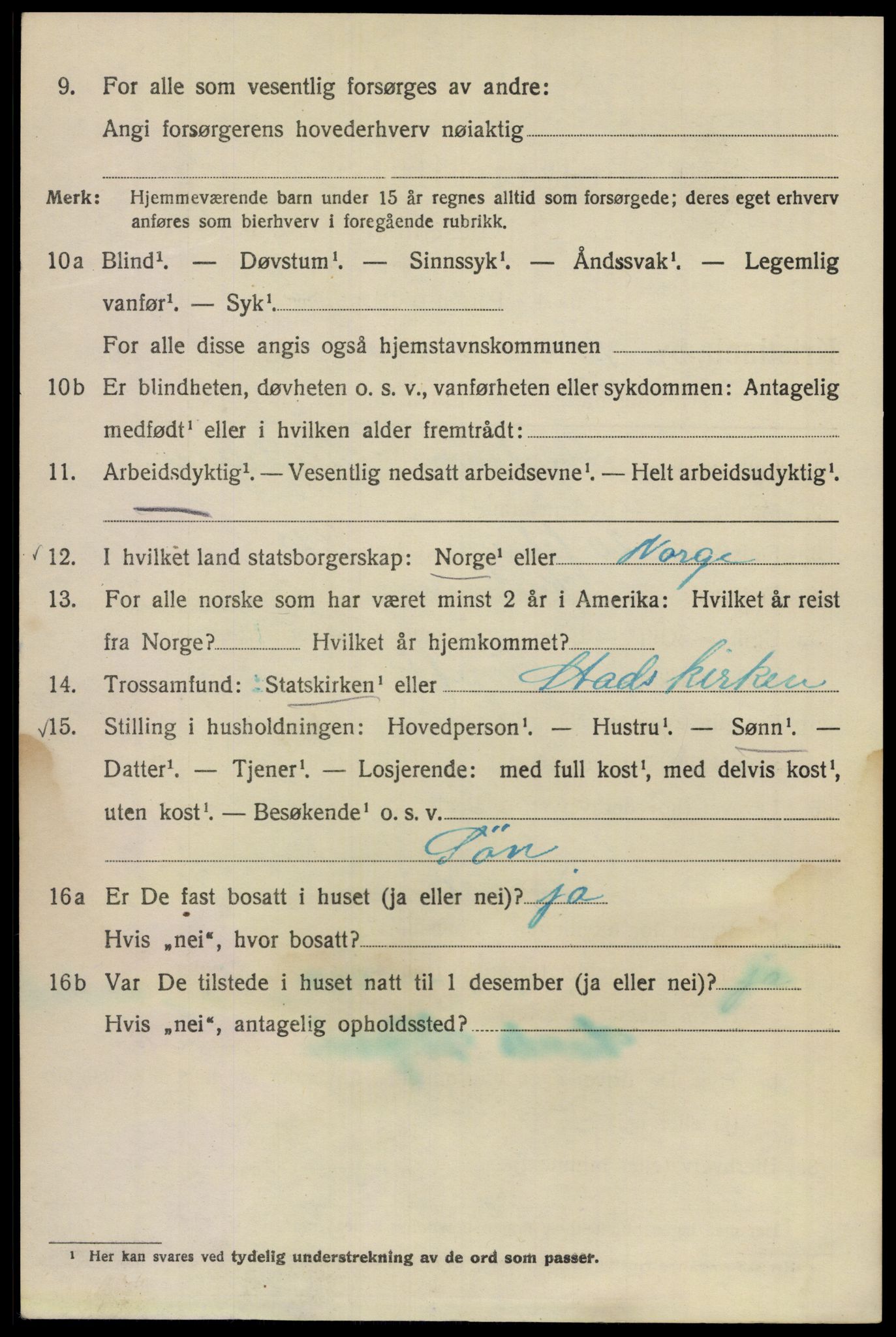 SAO, 1920 census for Kristiania, 1920, p. 175750