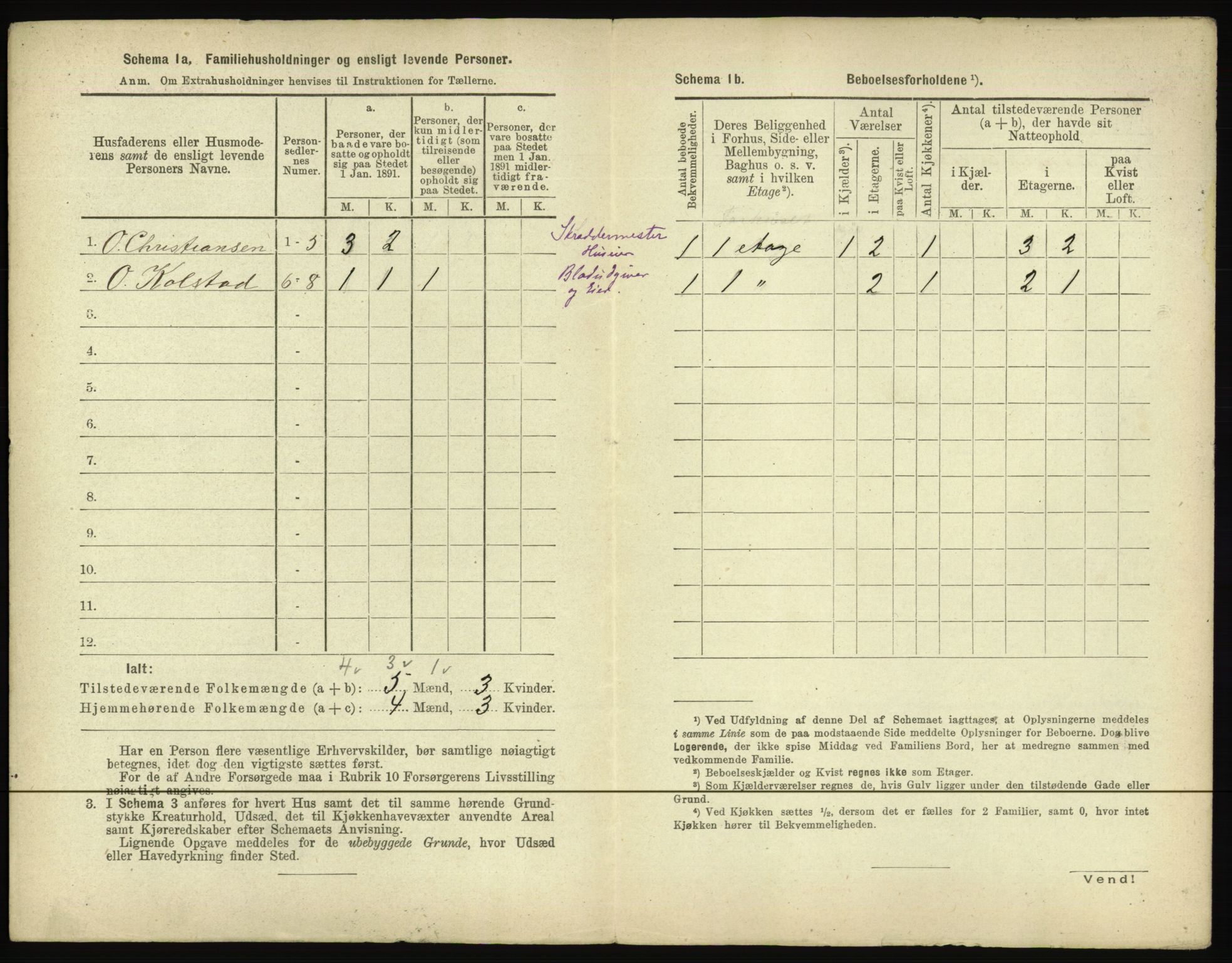 RA, 1891 census for 0402 Kongsvinger, 1891, p. 204