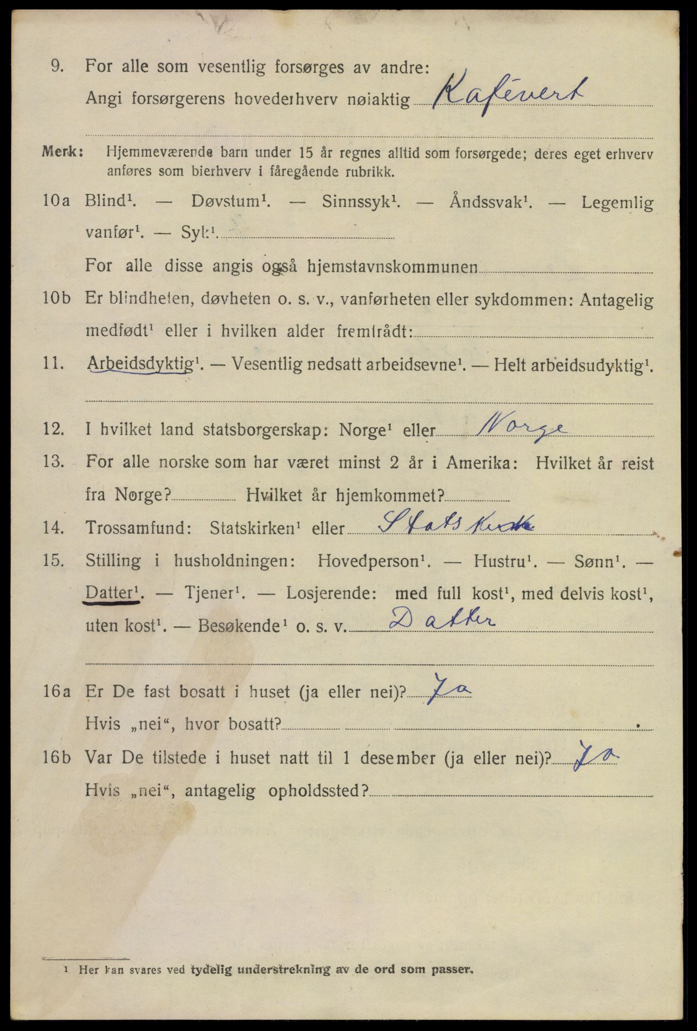 SAKO, 1920 census for Drammen, 1920, p. 46226