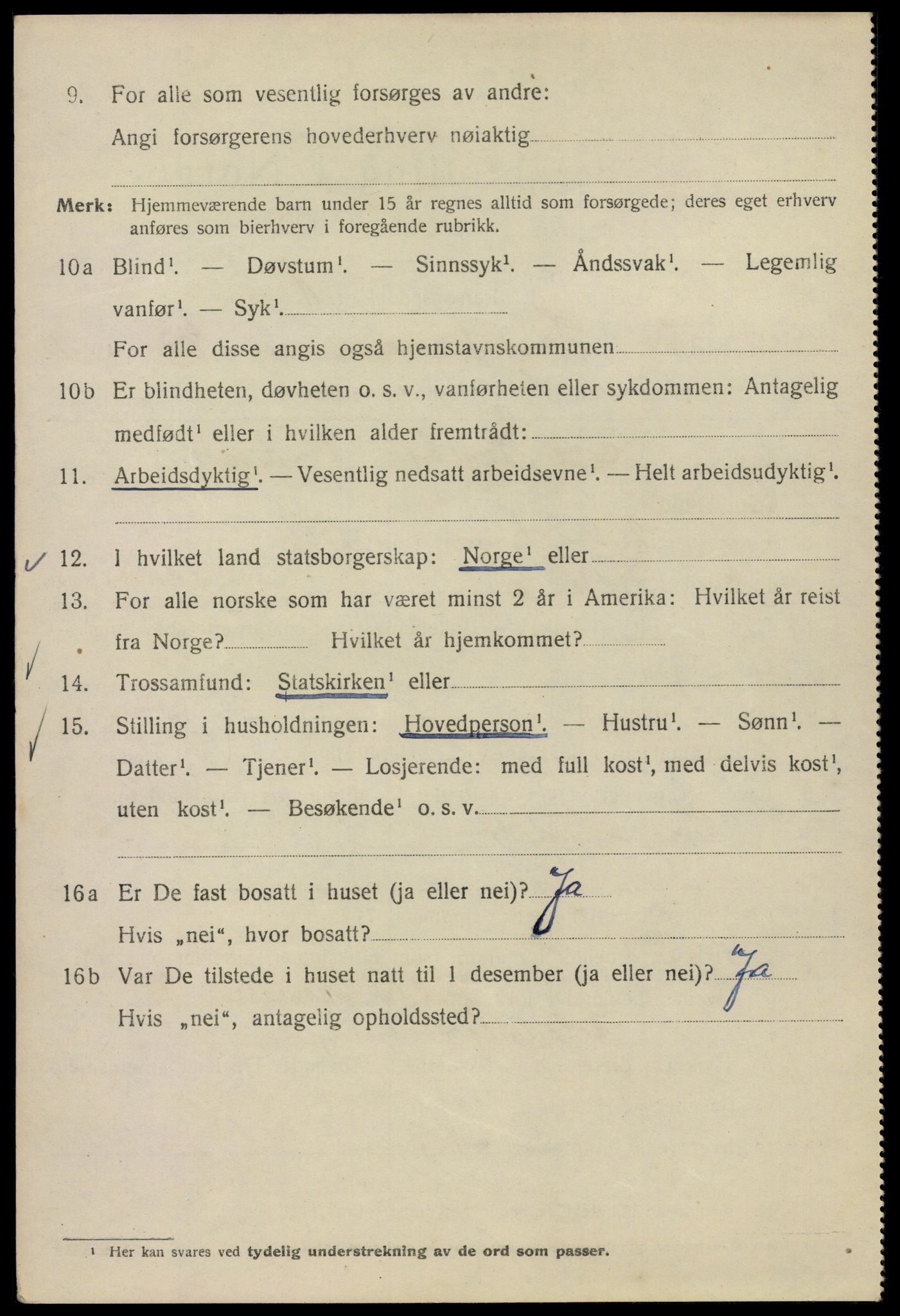 SAO, 1920 census for Kristiania, 1920, p. 479026