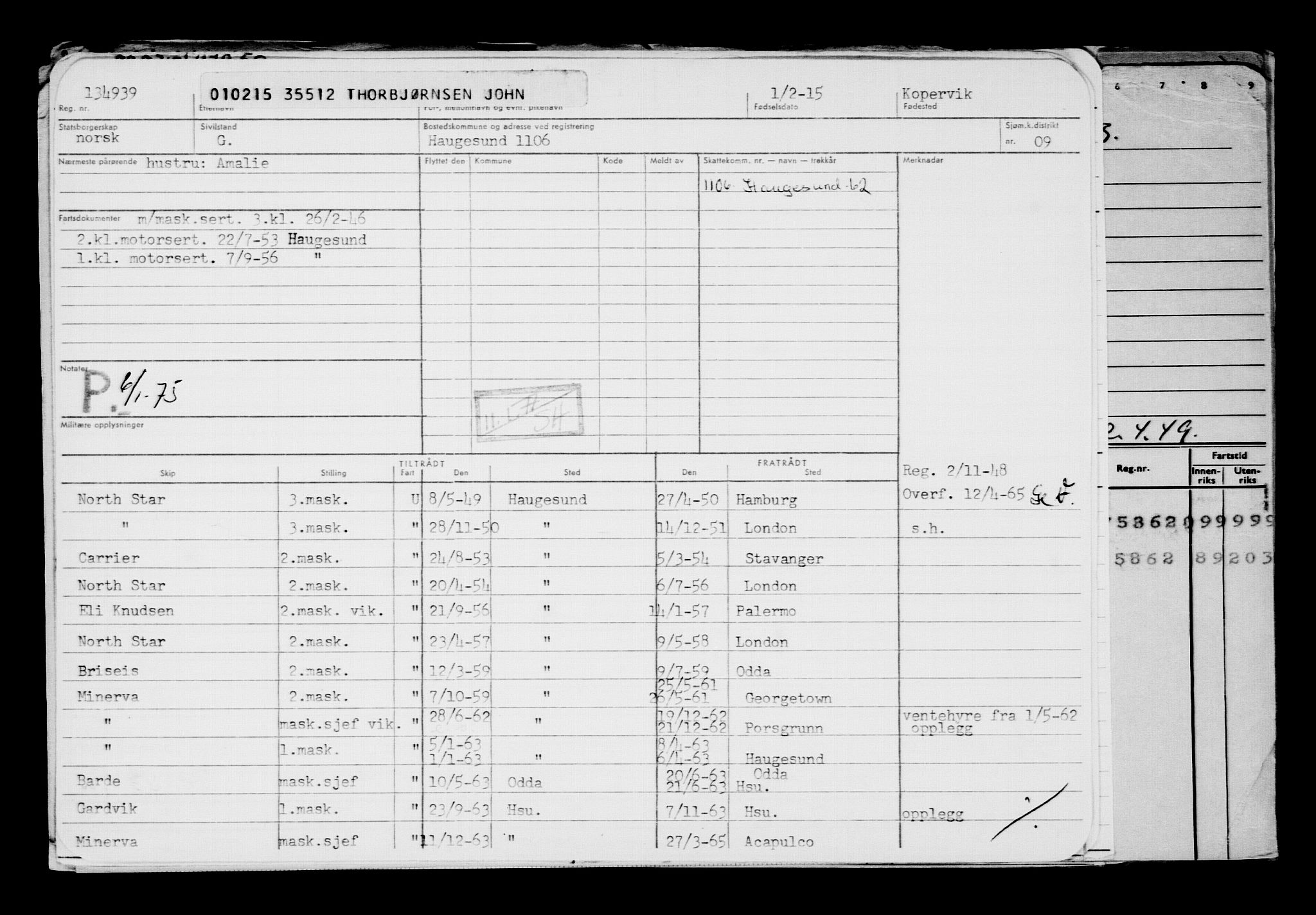 Direktoratet for sjømenn, AV/RA-S-3545/G/Gb/L0127: Hovedkort, 1915, p. 213