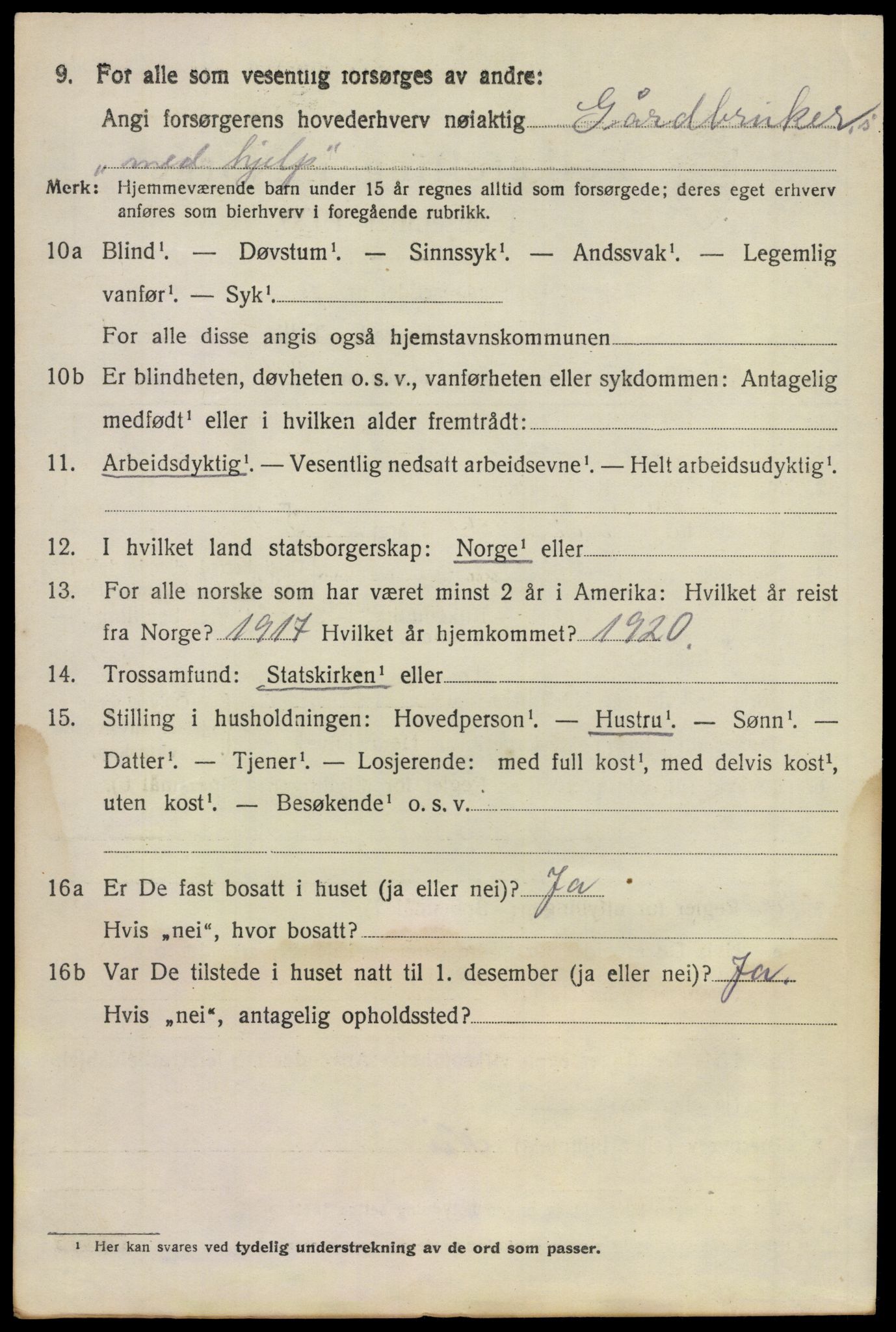 SAO, 1920 census for Lørenskog, 1920, p. 6275