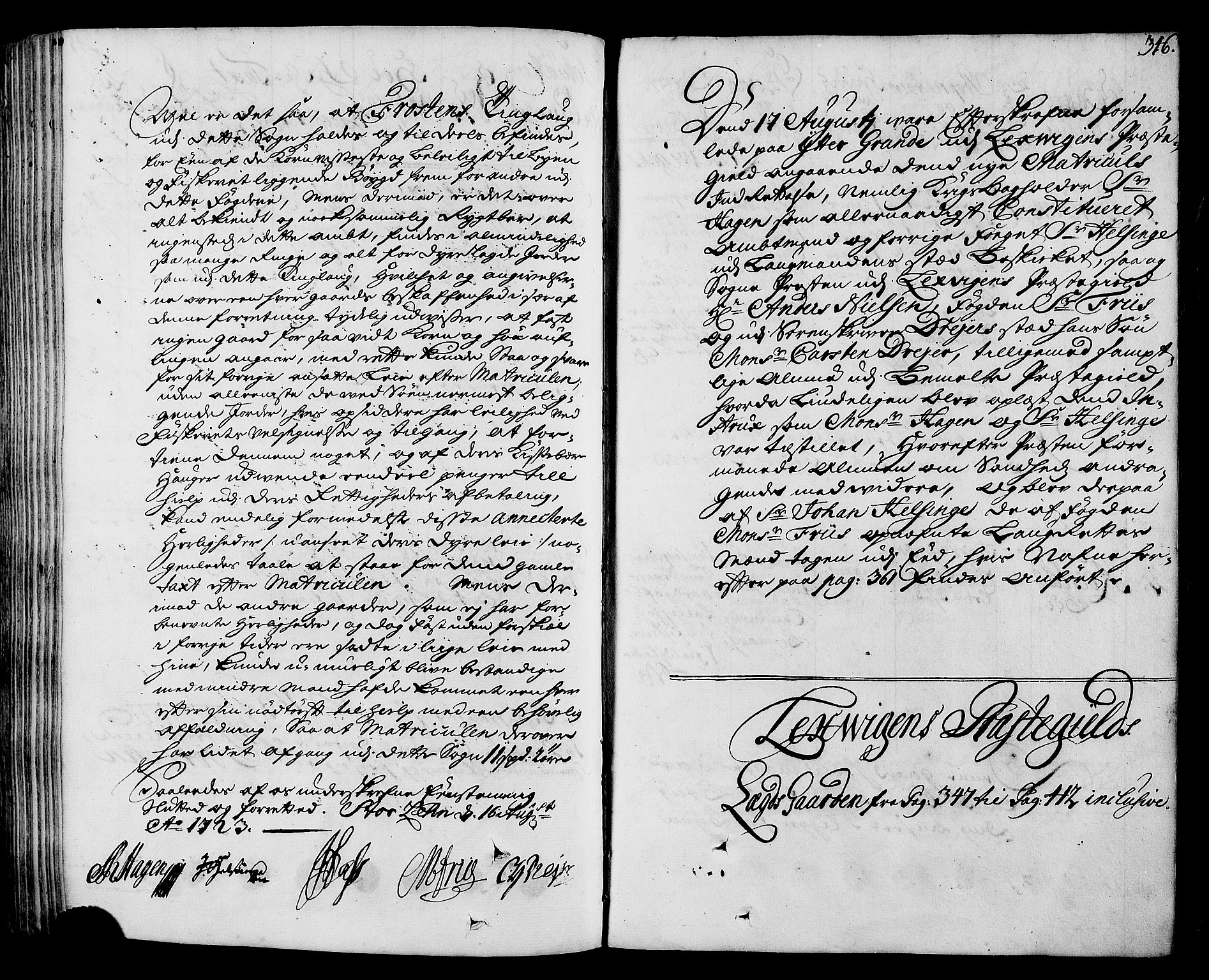 Rentekammeret inntil 1814, Realistisk ordnet avdeling, RA/EA-4070/N/Nb/Nbf/L0164: Stjørdal og Verdal eksaminasjonsprotokoll, 1723, p. 353