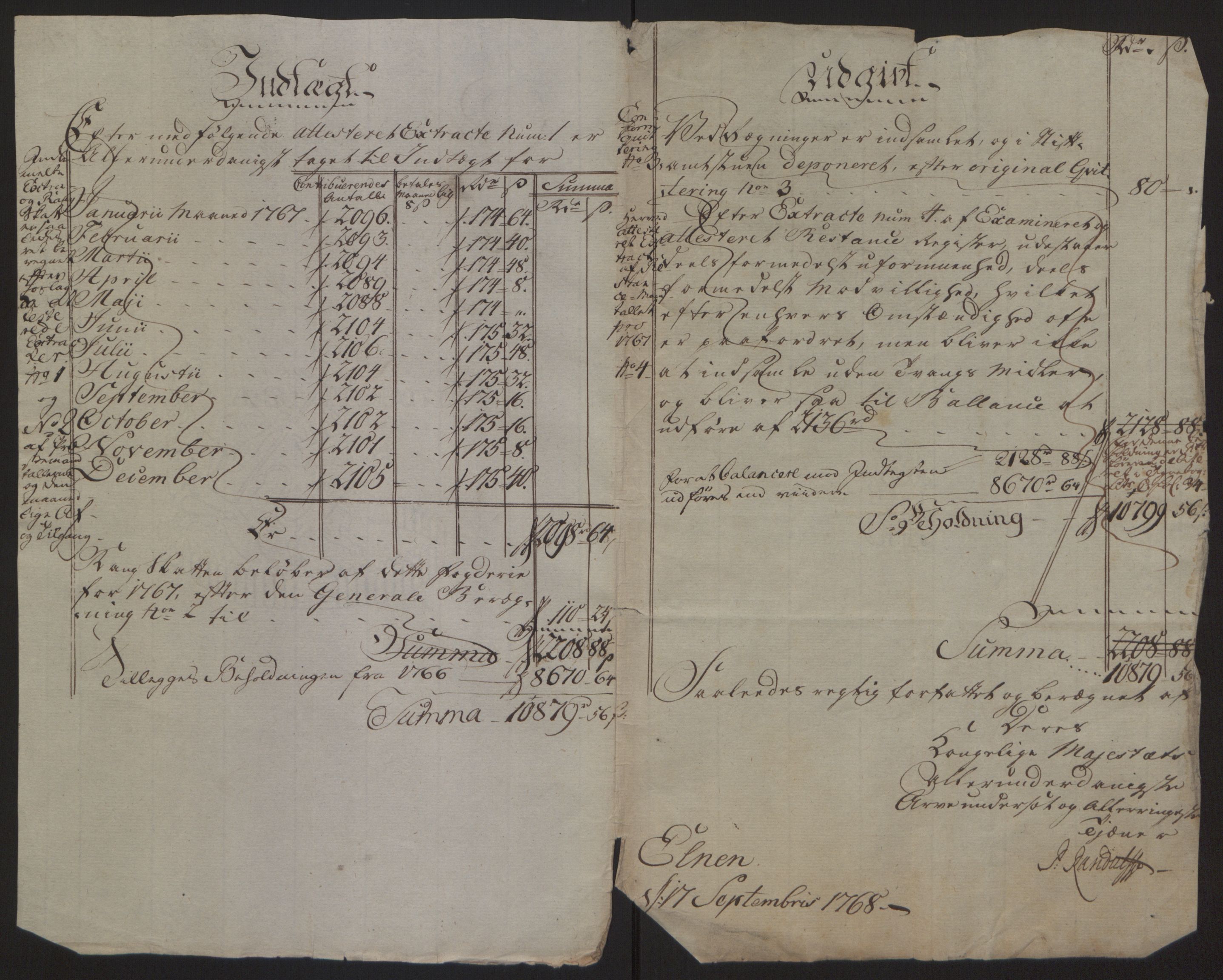 Rentekammeret inntil 1814, Reviderte regnskaper, Fogderegnskap, RA/EA-4092/R63/L4420: Ekstraskatten Inderøy, 1762-1772, p. 214