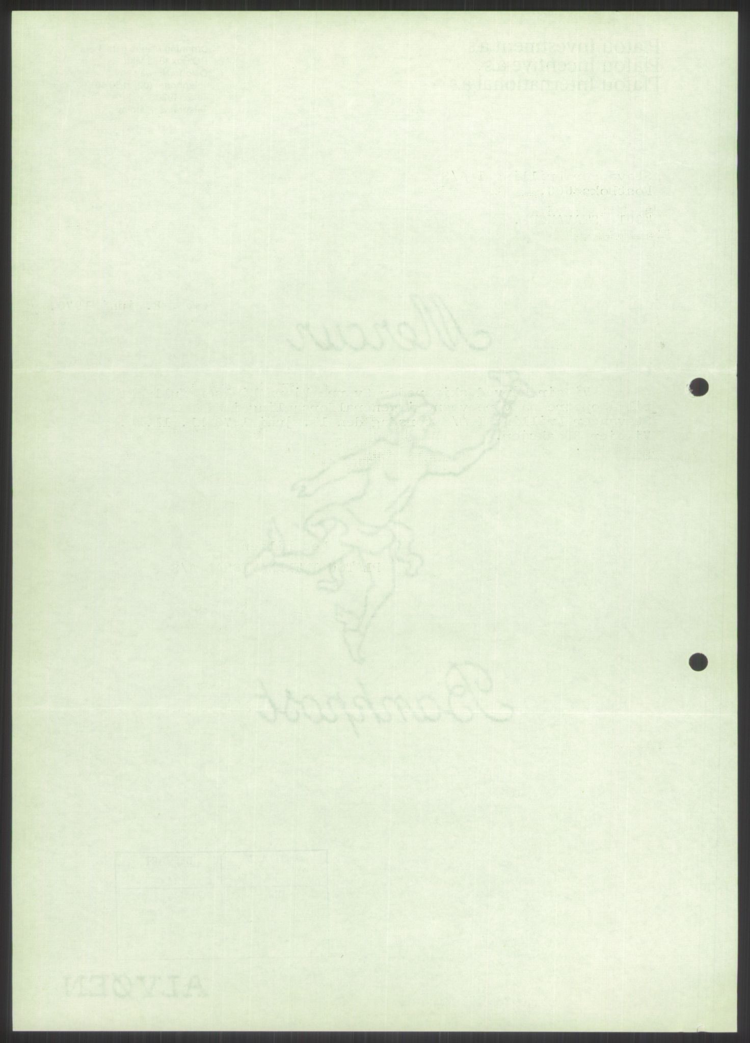 Pa 1503 - Stavanger Drilling AS, SAST/A-101906/D/L0005: Korrespondanse og saksdokumenter, 1974-1985, p. 1130