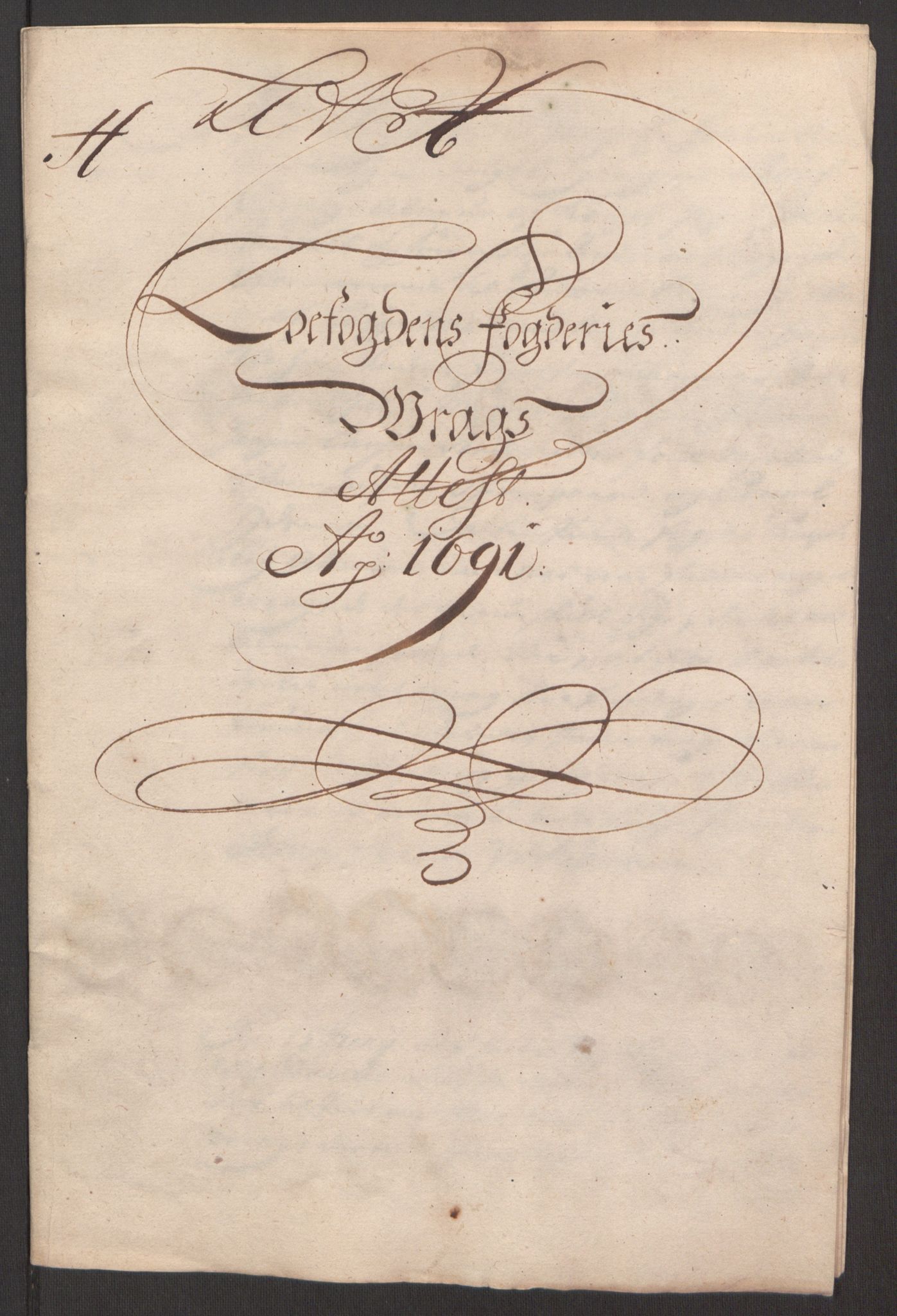 Rentekammeret inntil 1814, Reviderte regnskaper, Fogderegnskap, RA/EA-4092/R67/L4675: Fogderegnskap Vesterålen, Andenes og Lofoten, 1691-1693, p. 81
