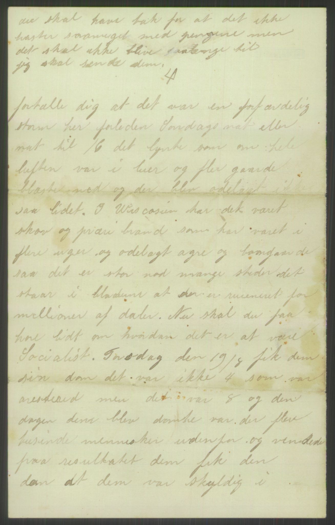 Samlinger til kildeutgivelse, Amerikabrevene, AV/RA-EA-4057/F/L0021: Innlån fra Buskerud: Michalsen - Ål bygdearkiv, 1838-1914, p. 60