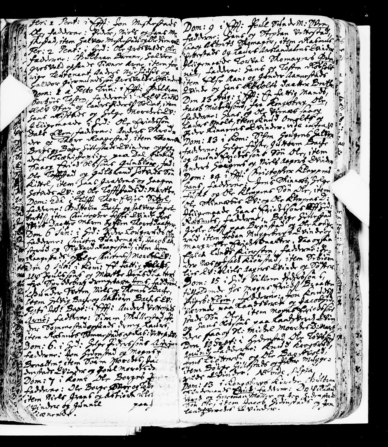 Sandsvær kirkebøker, AV/SAKO-A-244/F/Fa/L0001: Parish register (official) no. I 1, 1665-1725, p. 46