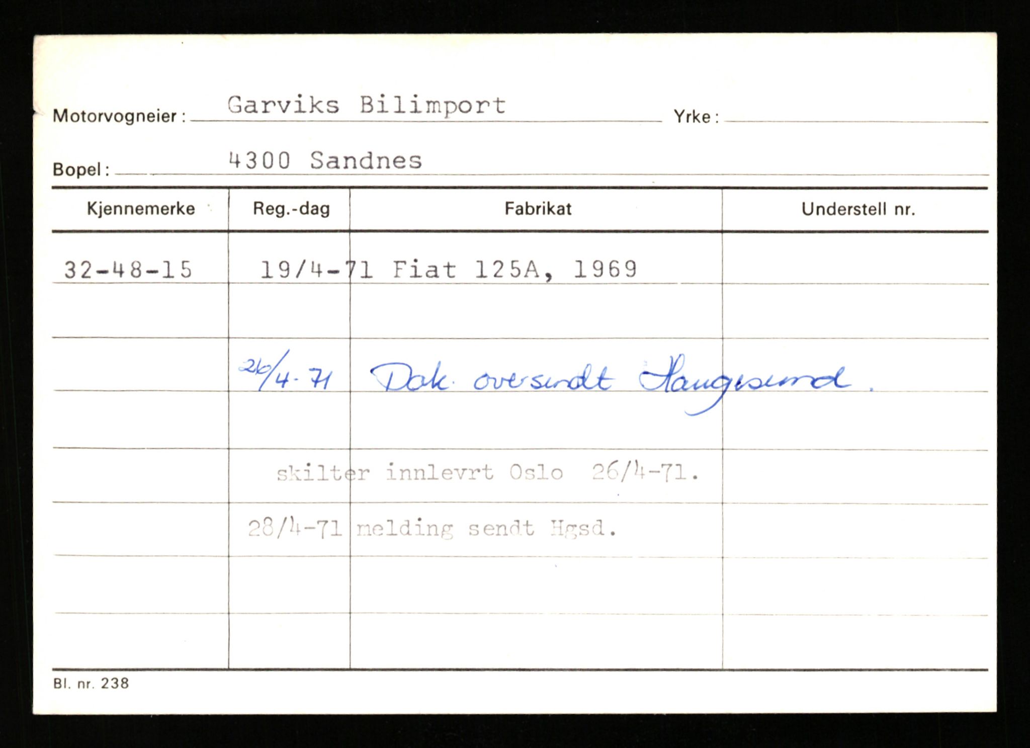 Stavanger trafikkstasjon, AV/SAST-A-101942/0/G/L0011: Registreringsnummer: 240000 - 363477, 1930-1971, p. 2247