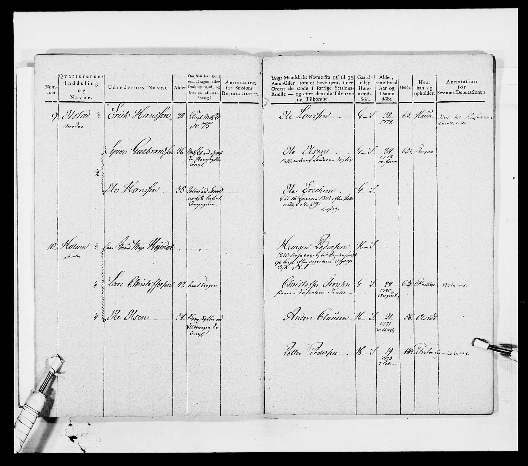 Generalitets- og kommissariatskollegiet, Det kongelige norske kommissariatskollegium, AV/RA-EA-5420/E/Eh/L0003: 1. Sønnafjelske dragonregiment, 1767-1812, p. 656