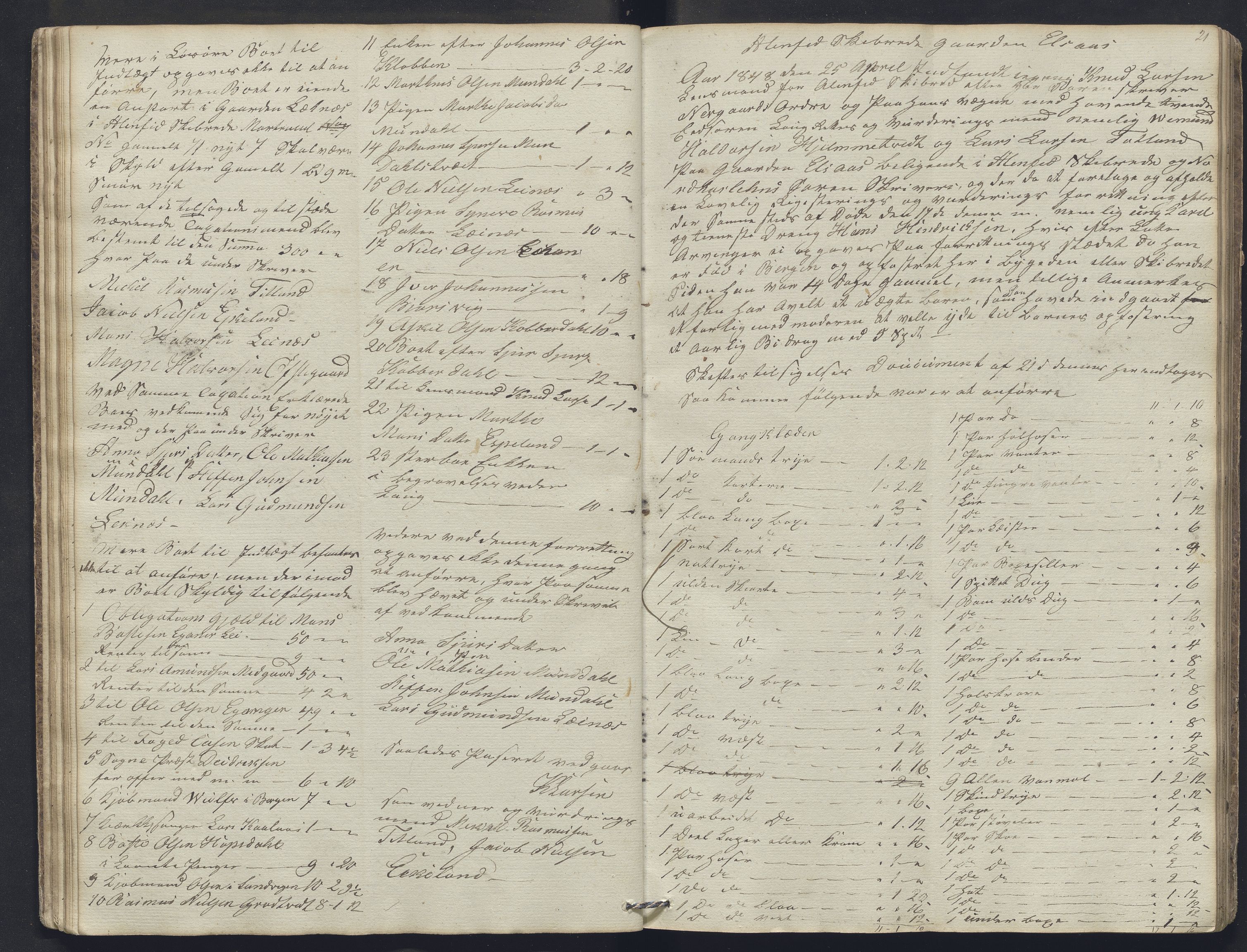 Nordhordland sorenskrivar, AV/SAB-A-2901/1/H/Hb/L0003: Registreringsprotokollar, 1846-1852, p. 21