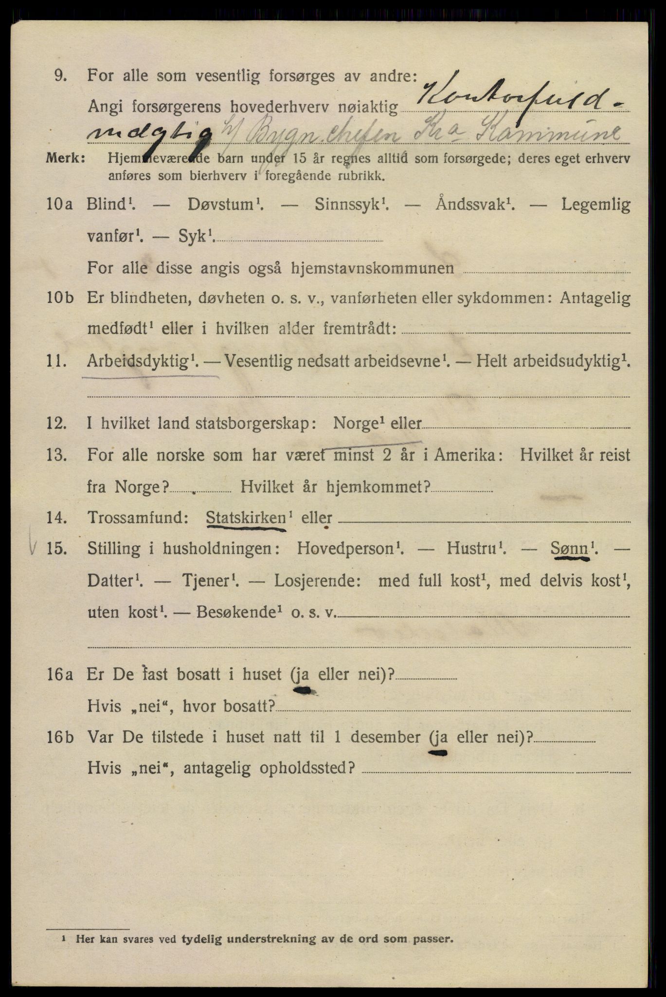 SAO, 1920 census for Kristiania, 1920, p. 553700