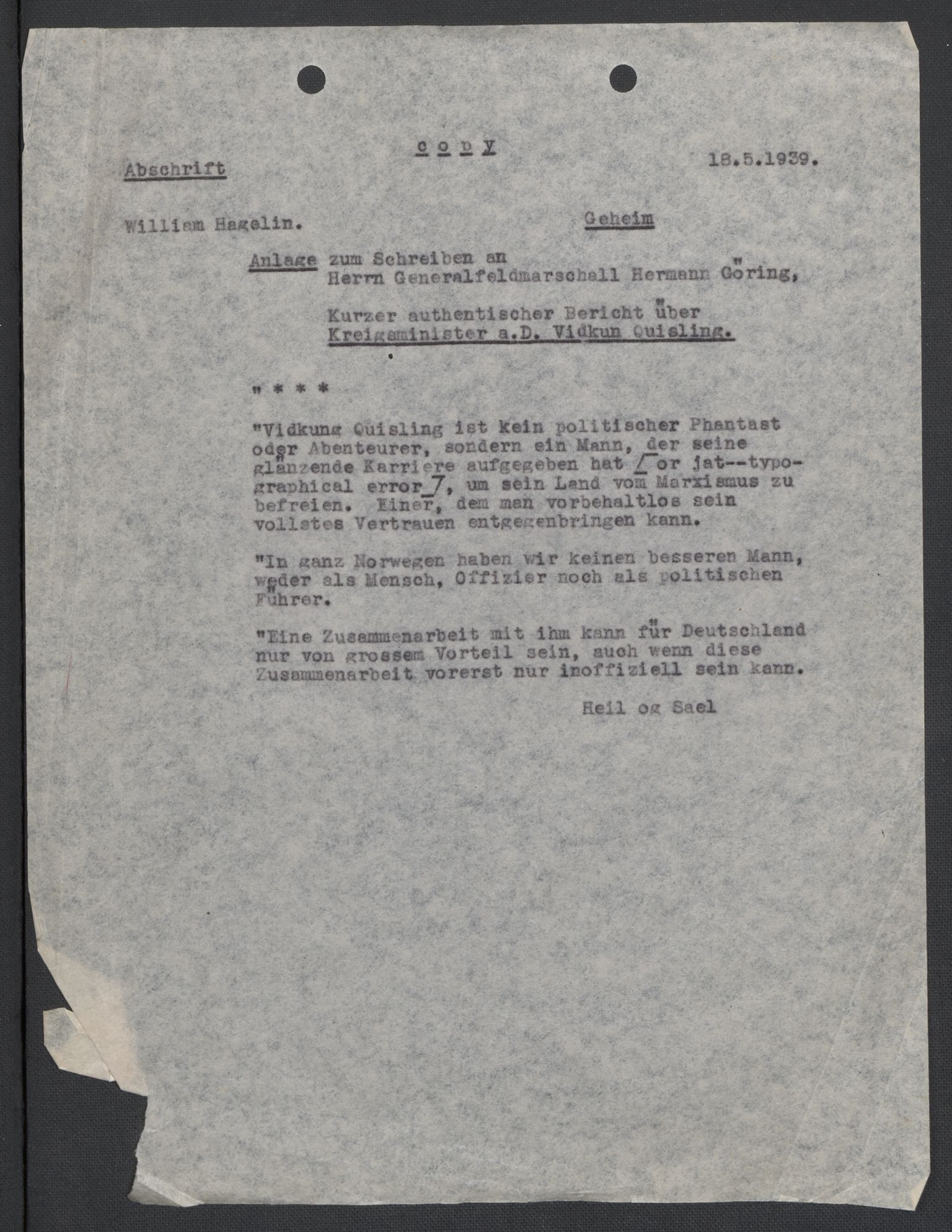 Landssvikarkivet, Oslo politikammer, AV/RA-S-3138-01/D/Da/L0003: Dnr. 29, 1945, p. 1019