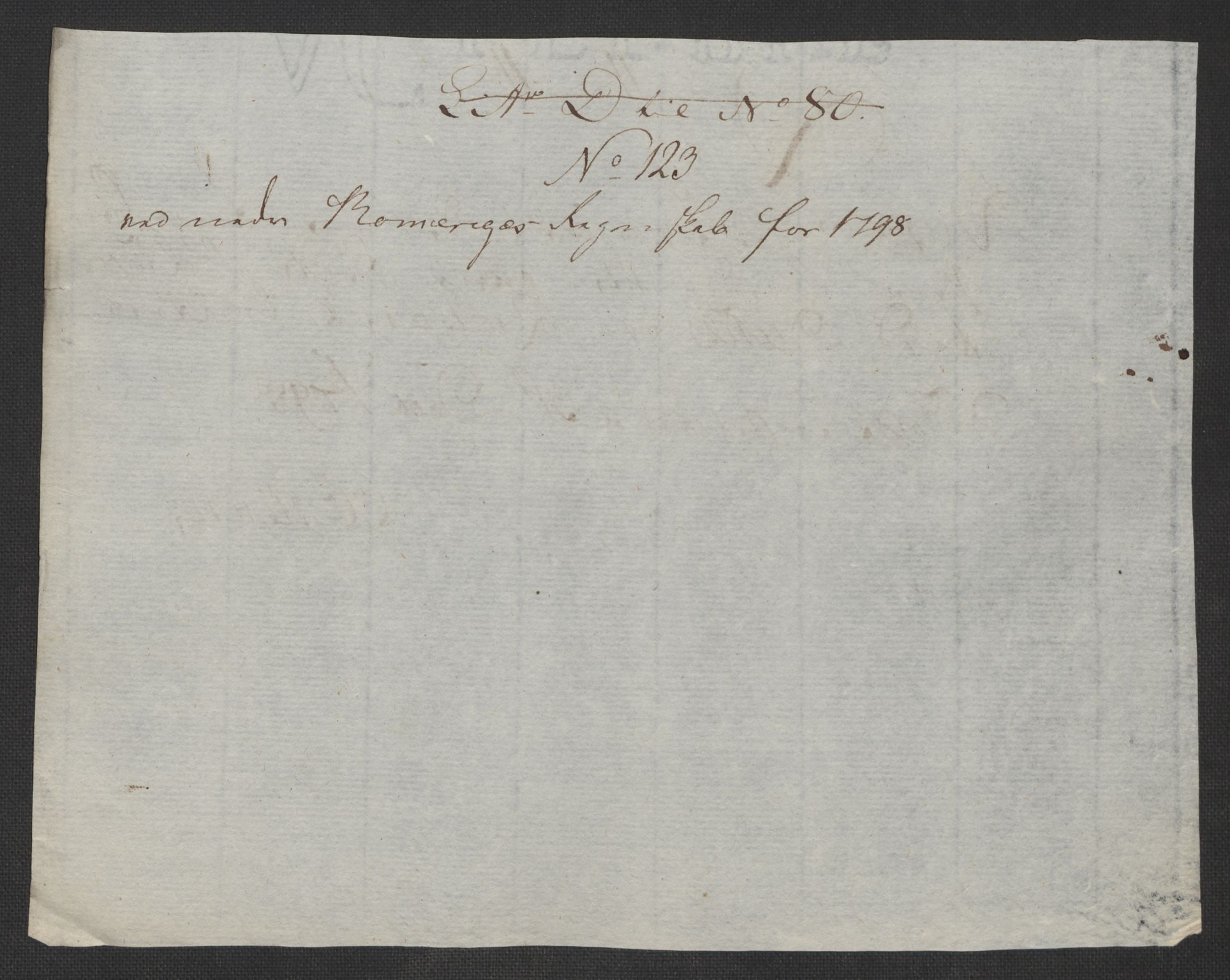 Rentekammeret inntil 1814, Reviderte regnskaper, Fogderegnskap, AV/RA-EA-4092/R11/L0674: Fogderegnskap Nedre Romerike, 1798, p. 404