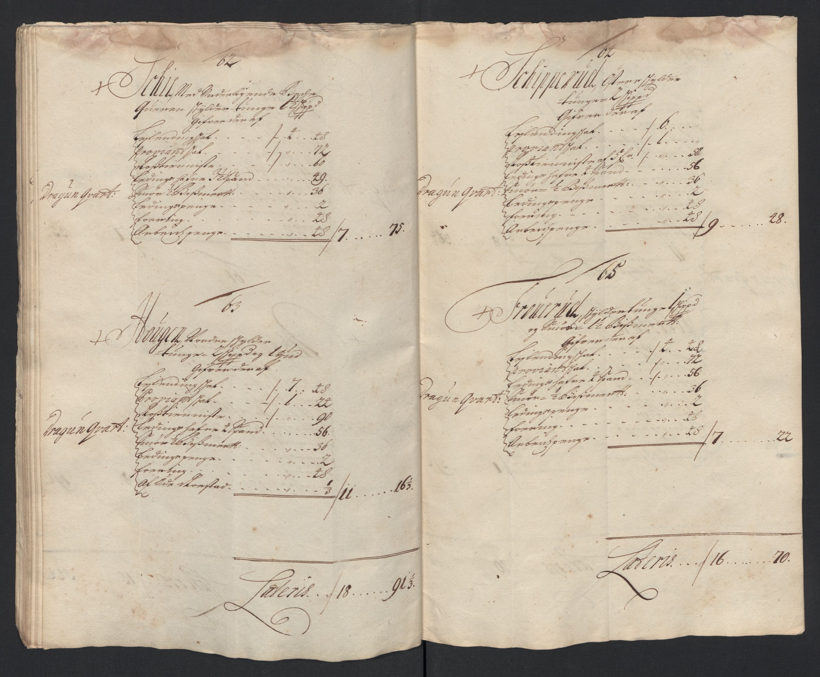 Rentekammeret inntil 1814, Reviderte regnskaper, Fogderegnskap, AV/RA-EA-4092/R07/L0295: Fogderegnskap Rakkestad, Heggen og Frøland, 1703, p. 300