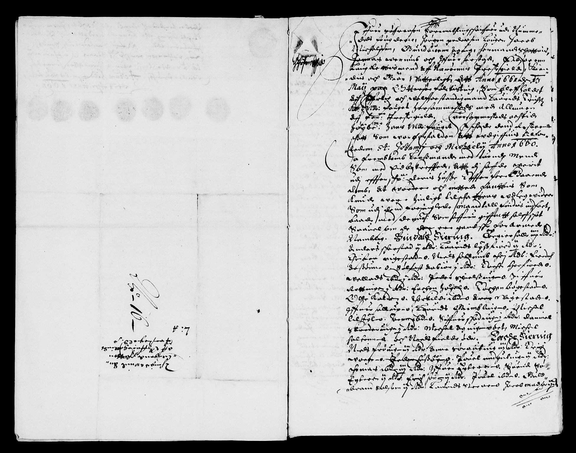 Rentekammeret inntil 1814, Reviderte regnskaper, Lensregnskaper, AV/RA-EA-5023/R/Rb/Rbw/L0143: Trondheim len, 1660-1661