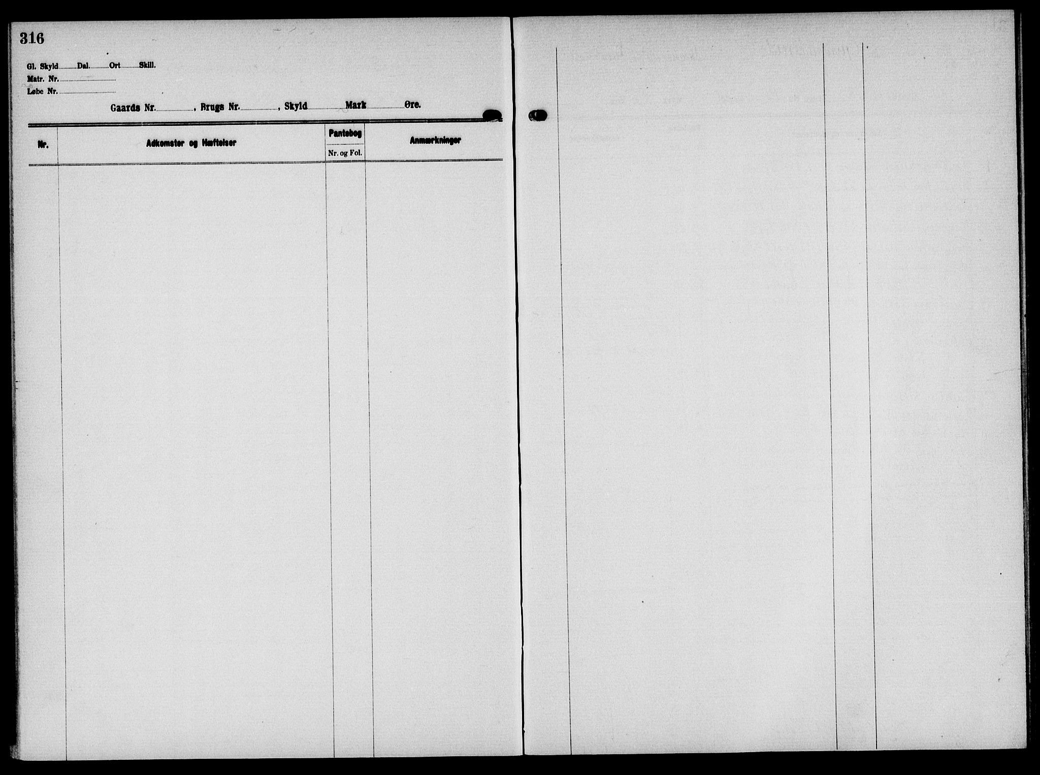 Solør tingrett, AV/SAH-TING-008/H/Ha/Hak/L0006: Mortgage register no. VI, 1900-1935, p. 316