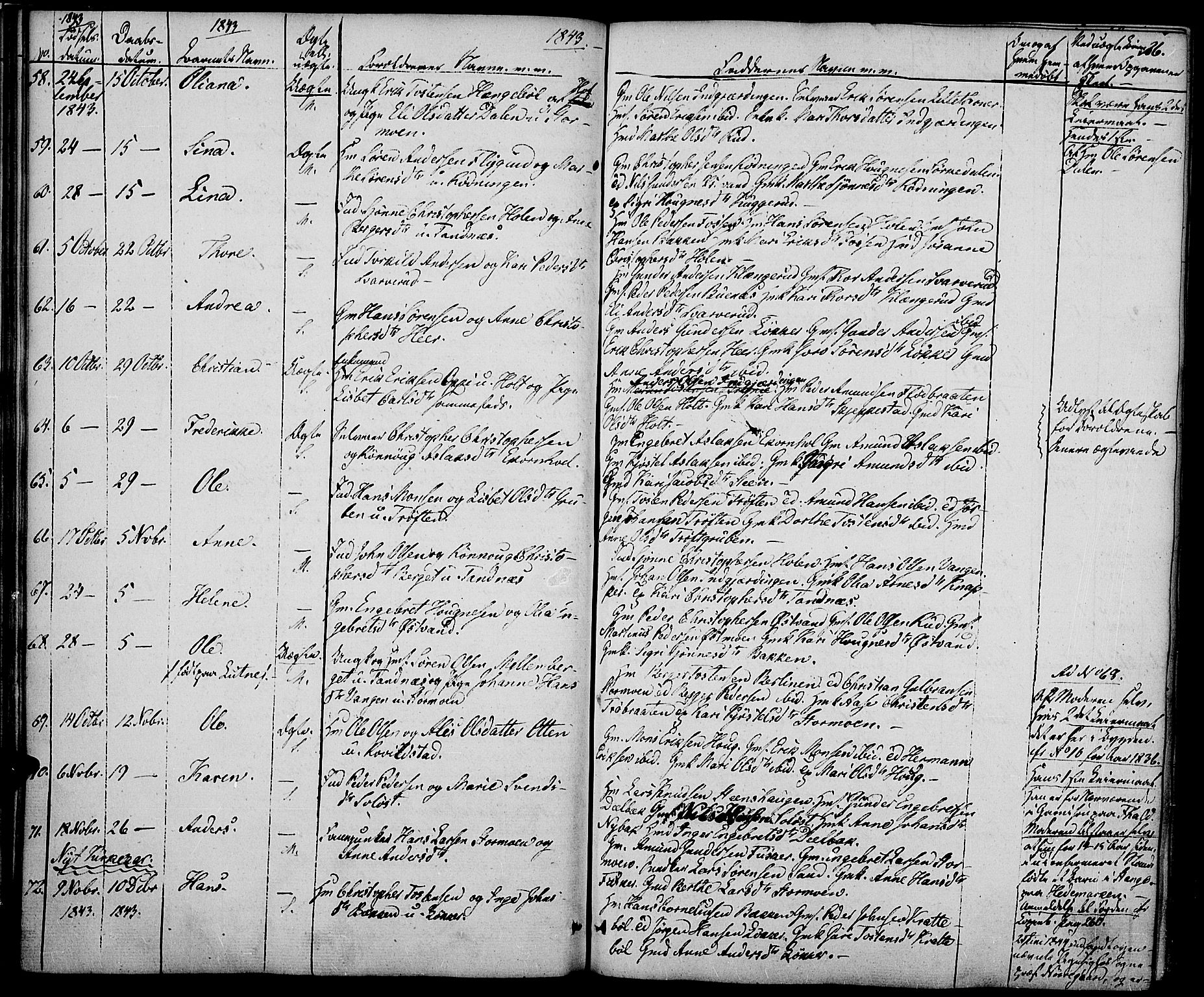 Nord-Odal prestekontor, AV/SAH-PREST-032/H/Ha/Haa/L0002: Parish register (official) no. 2, 1839-1850, p. 26