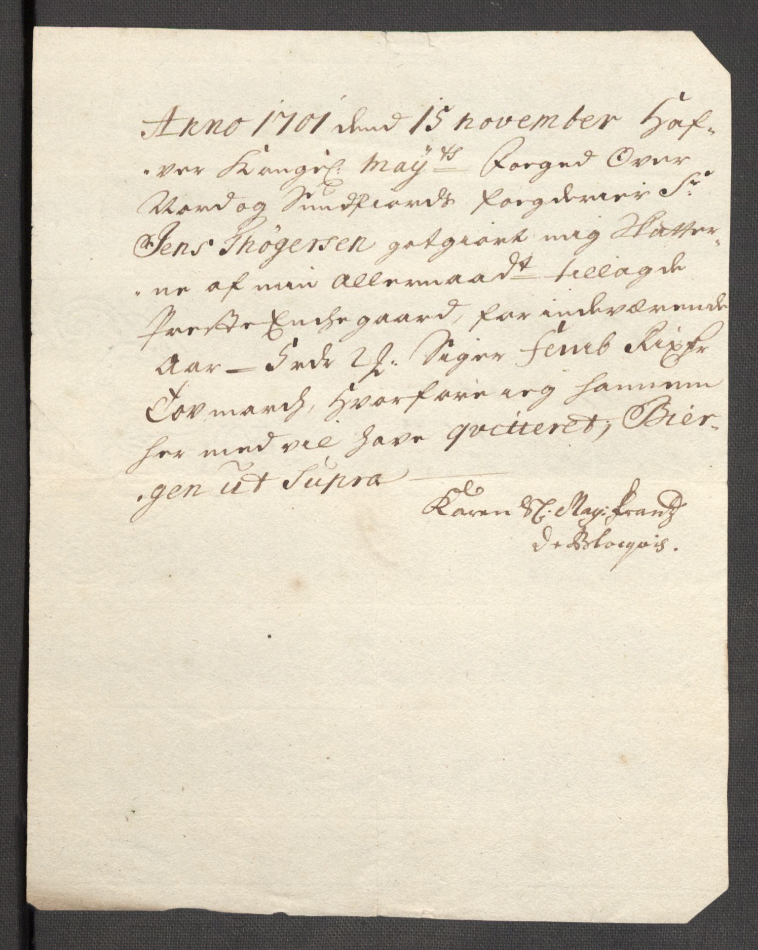 Rentekammeret inntil 1814, Reviderte regnskaper, Fogderegnskap, AV/RA-EA-4092/R53/L3425: Fogderegnskap Sunn- og Nordfjord, 1700-1701, p. 454